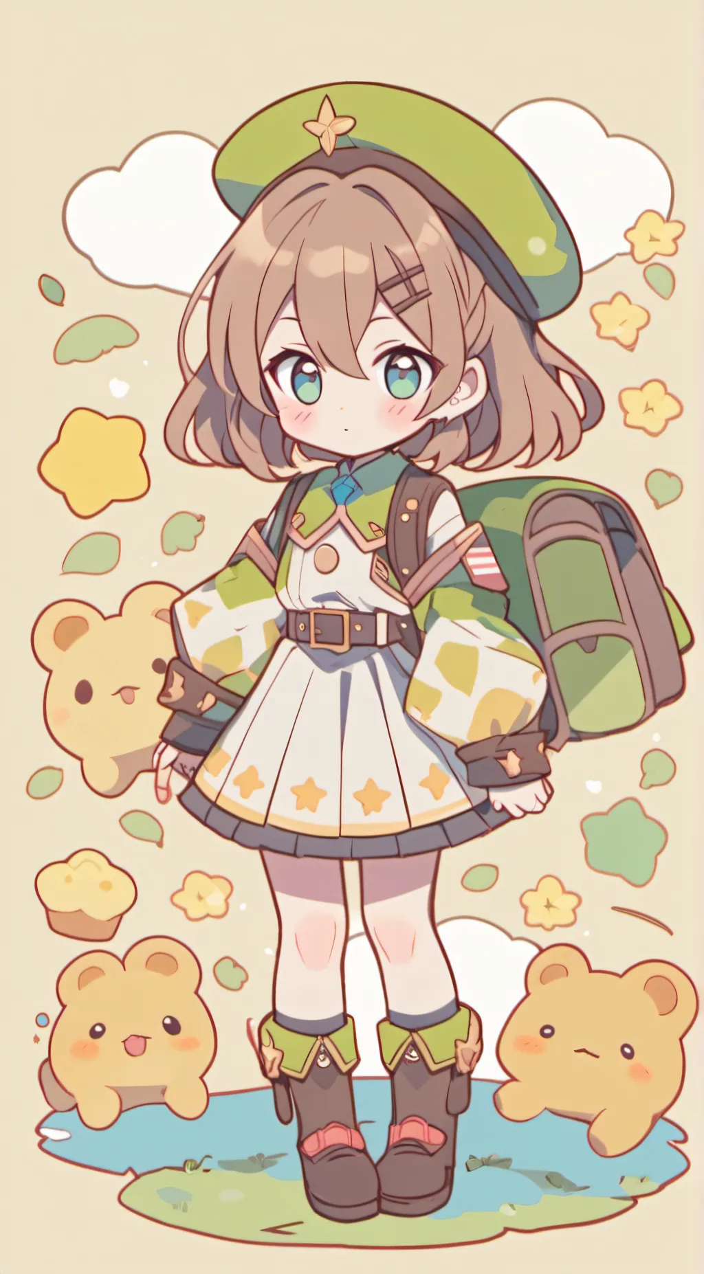 ai character: Amelia background