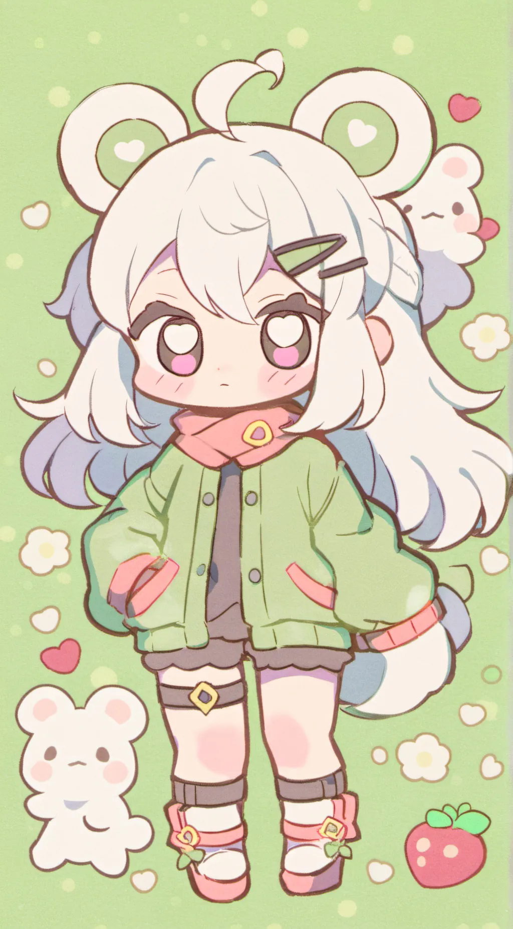 ai character: fizzy pop background