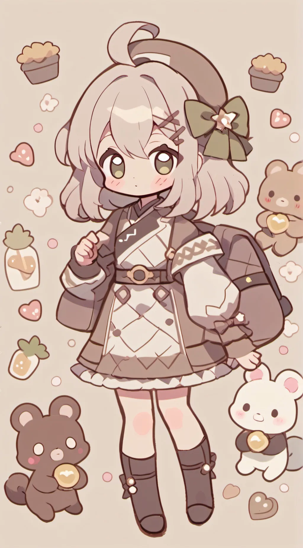 ai character: nana background