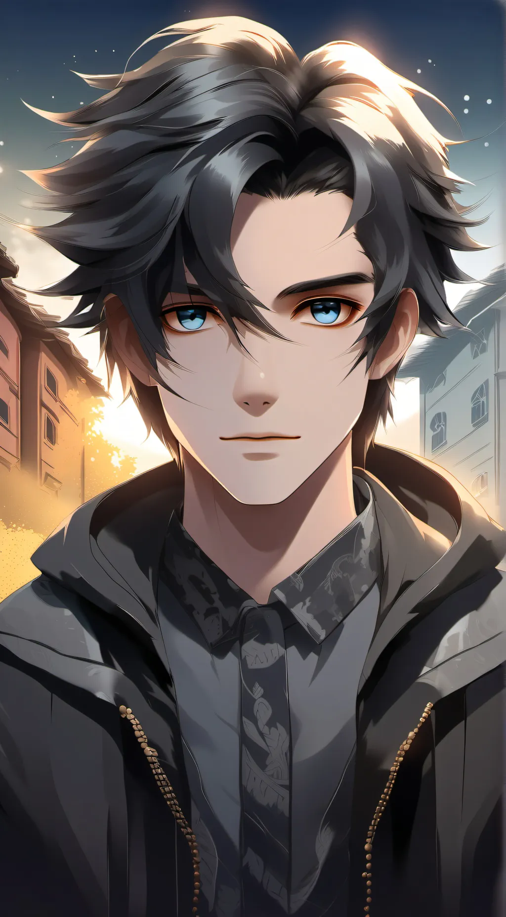 ai character: Mark background