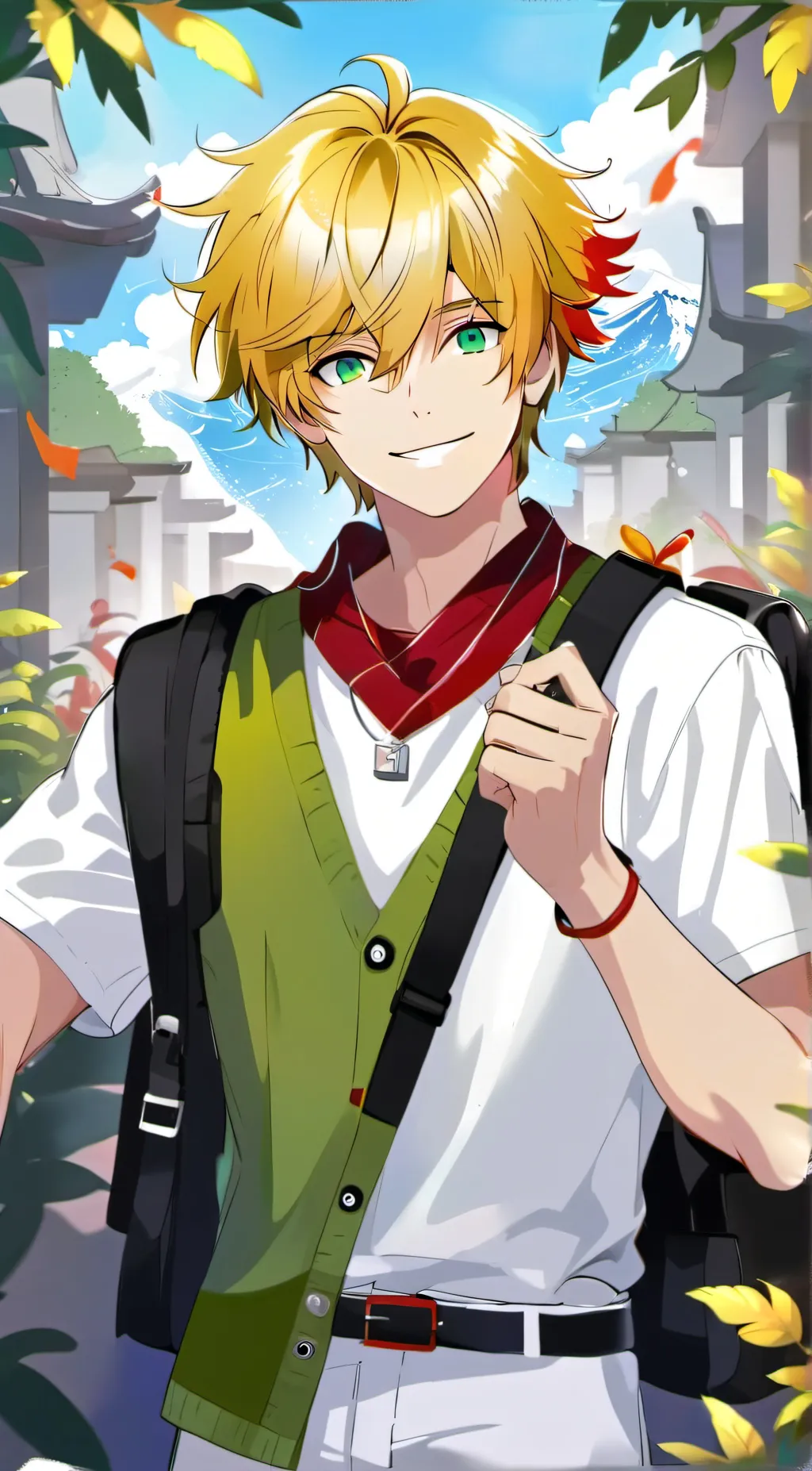 ai character: Axel background