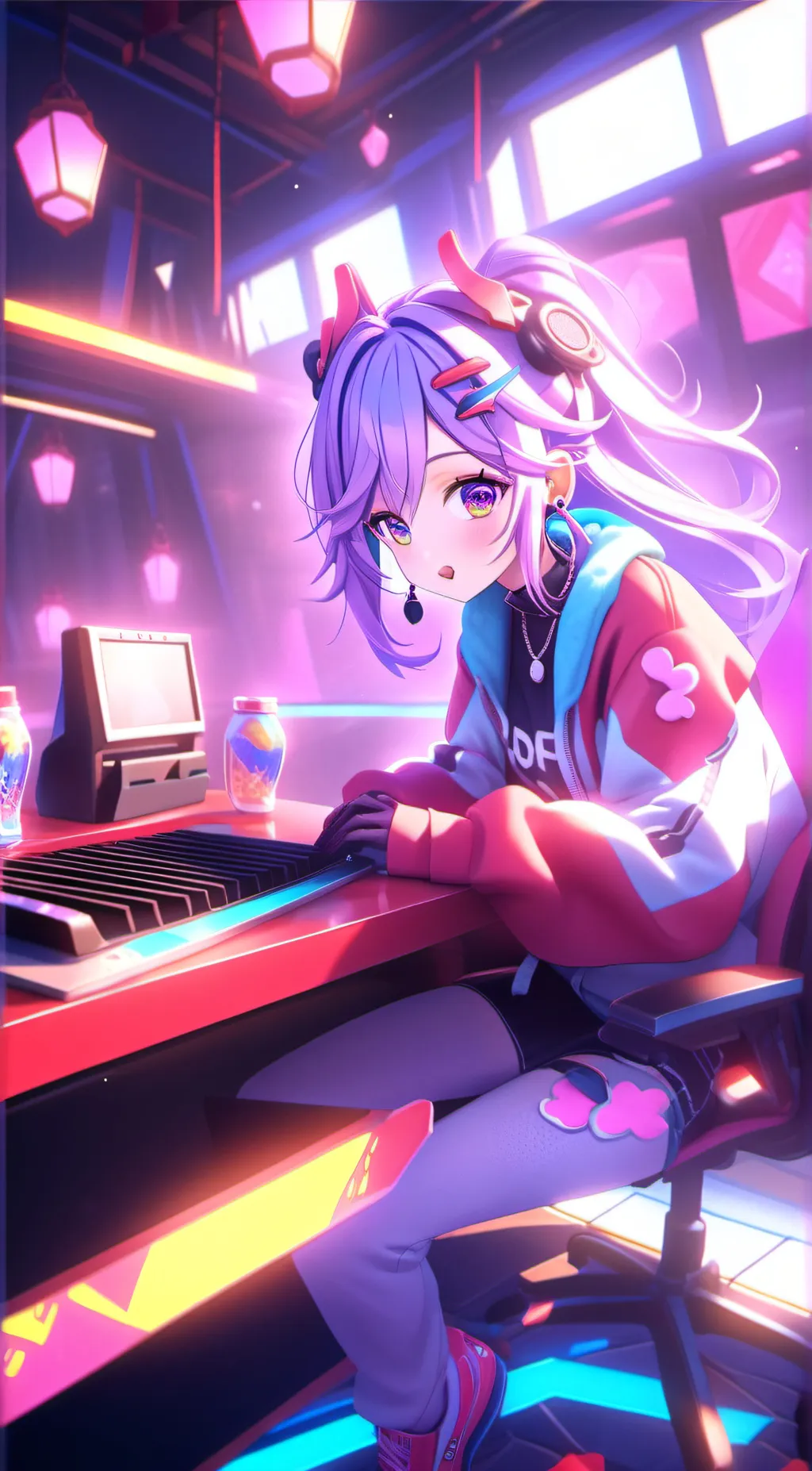 ai character: nyico background