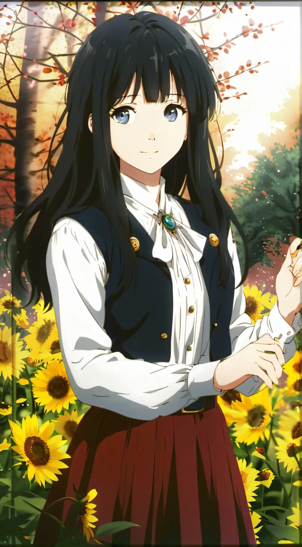 ai character: joy background