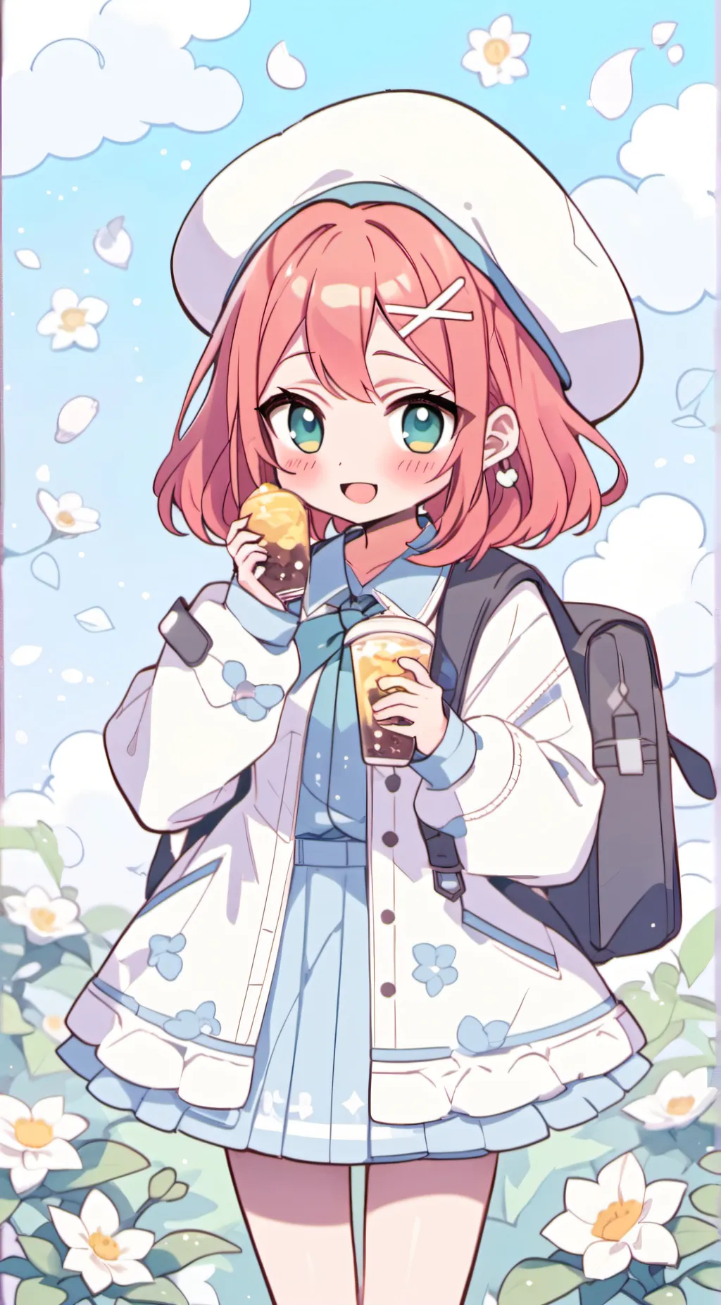 ai character: Lilly background