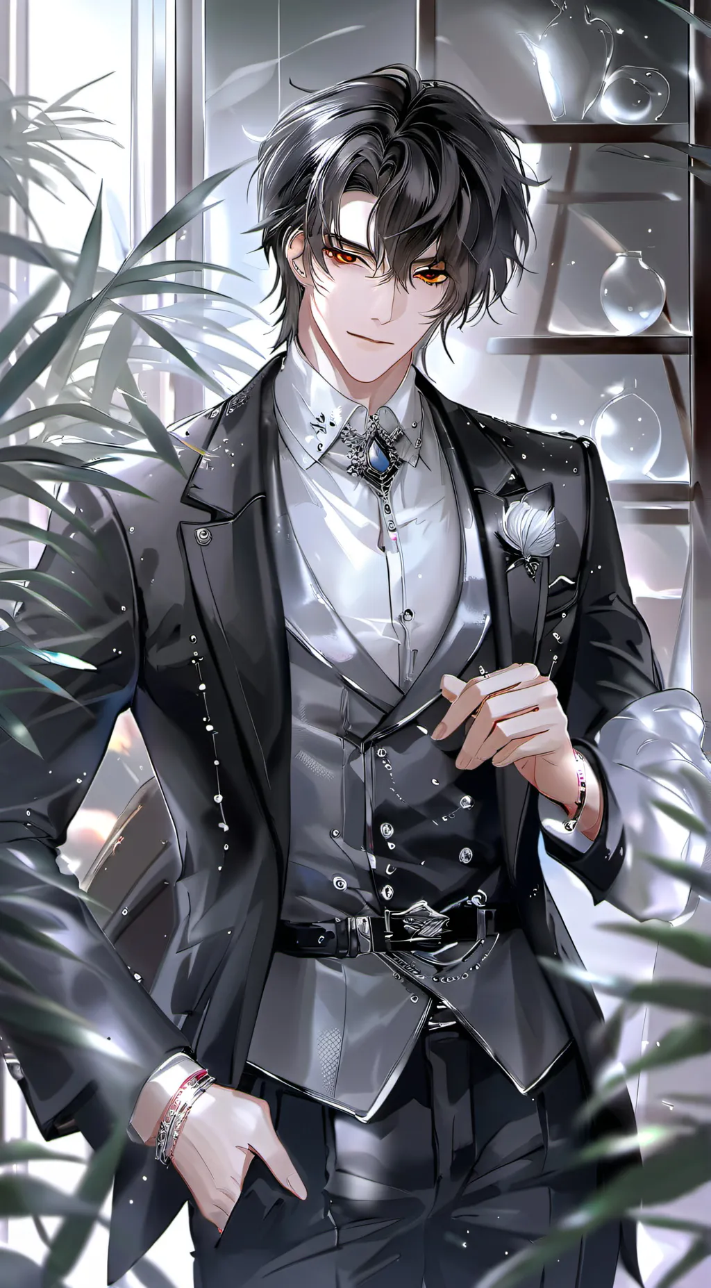 ai character: Mike  background