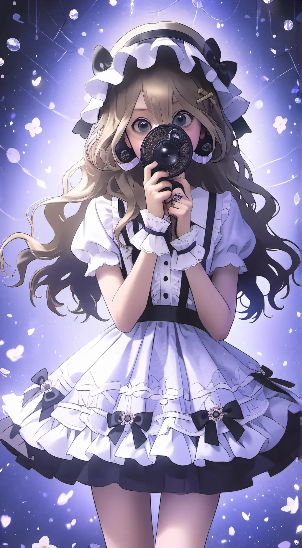 ai character: Luna  background