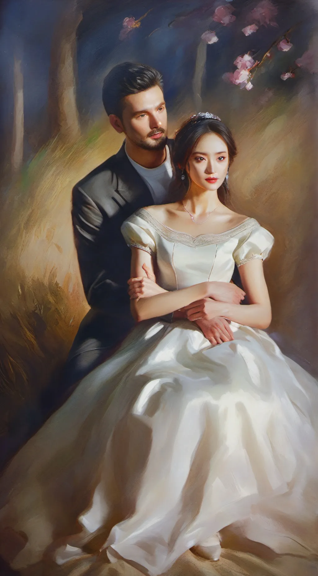 ai character: Scarlet background