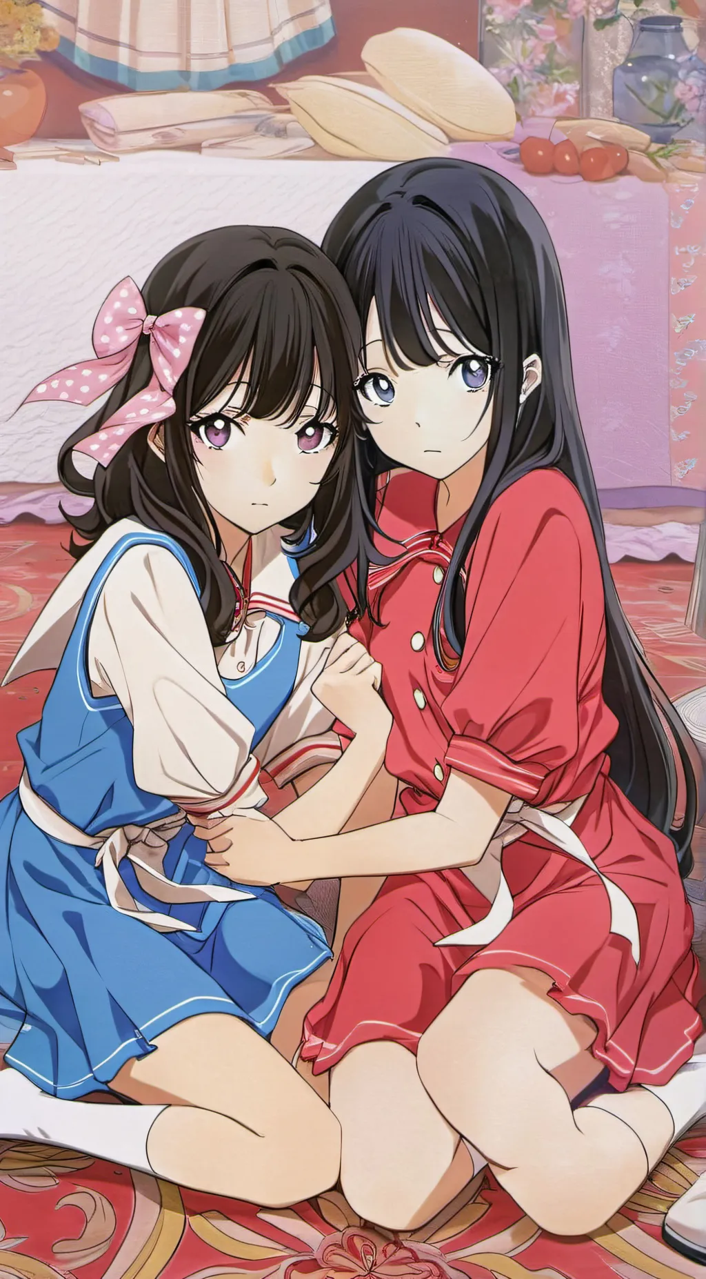 ai character: ana  background