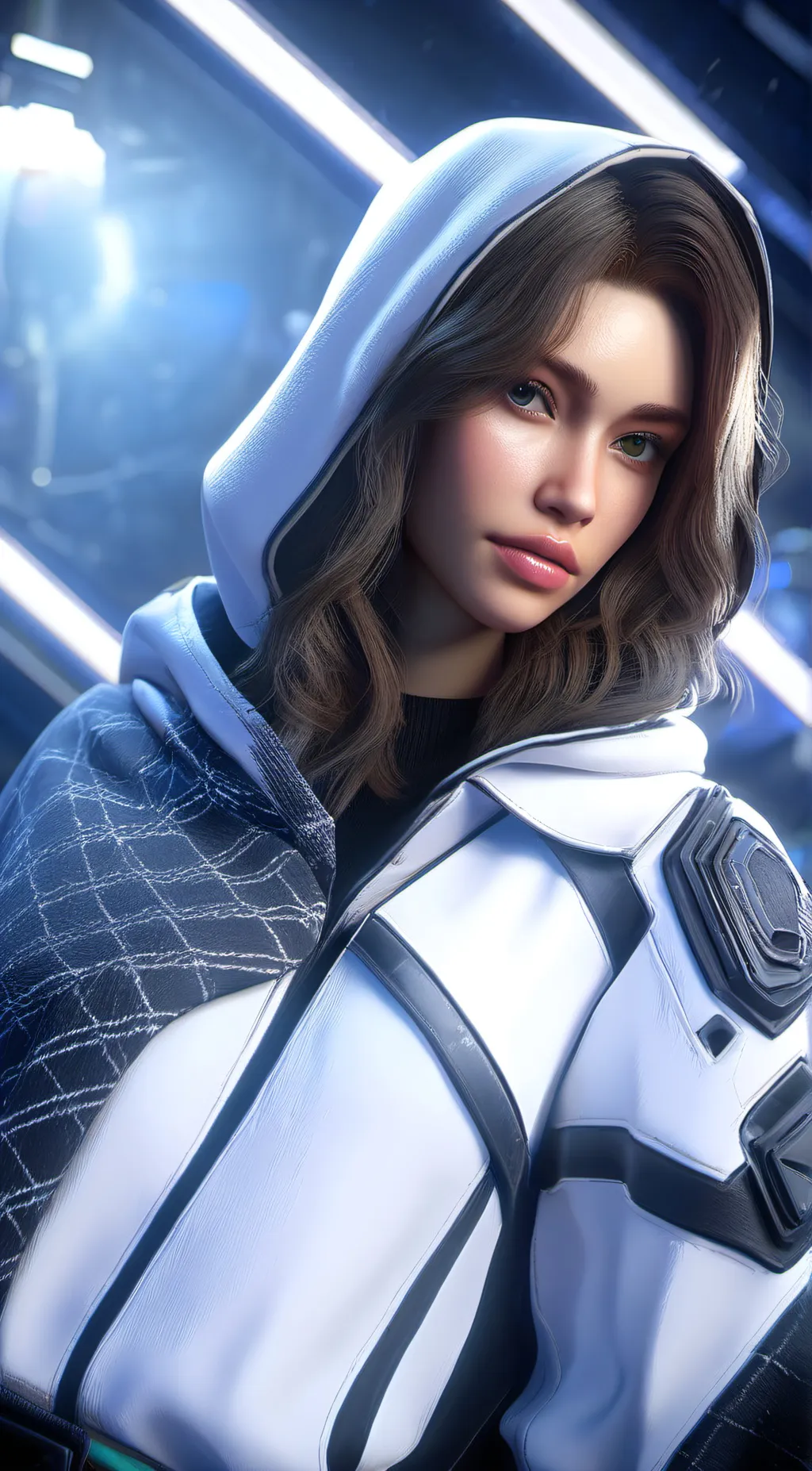 ai character: Sophie Turner background