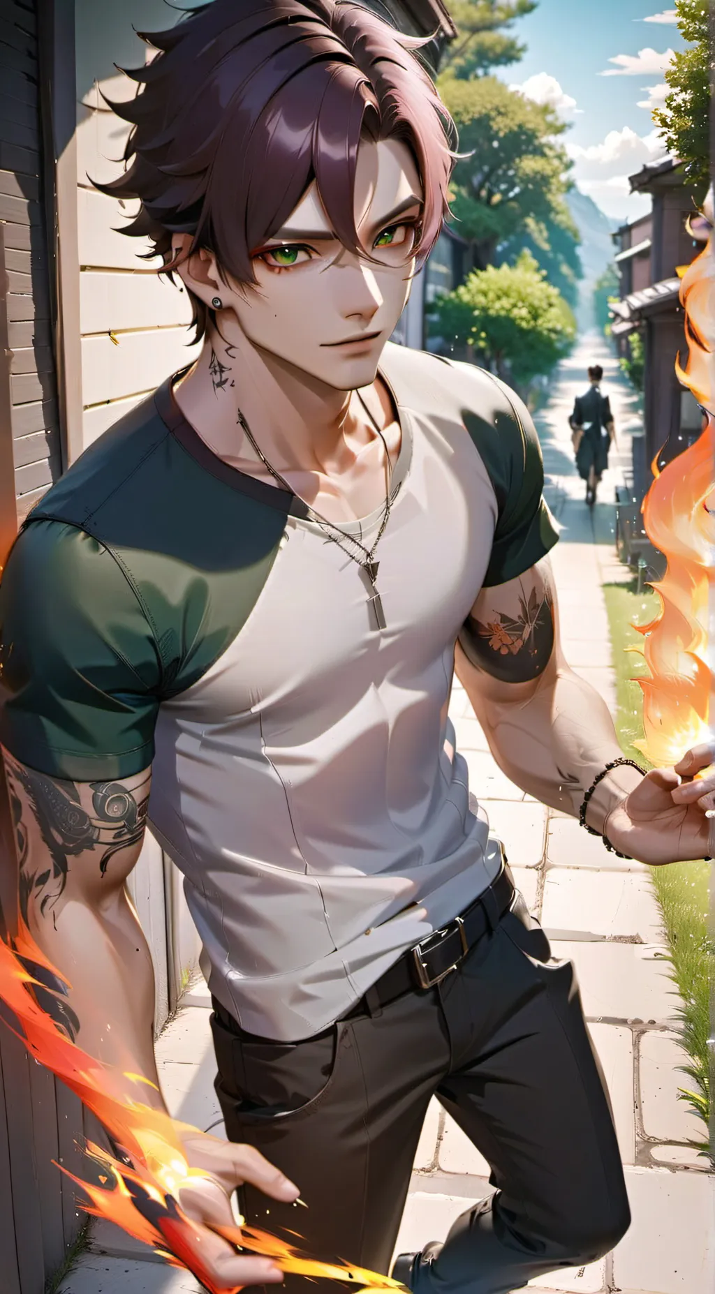 ai character: Ajax  background