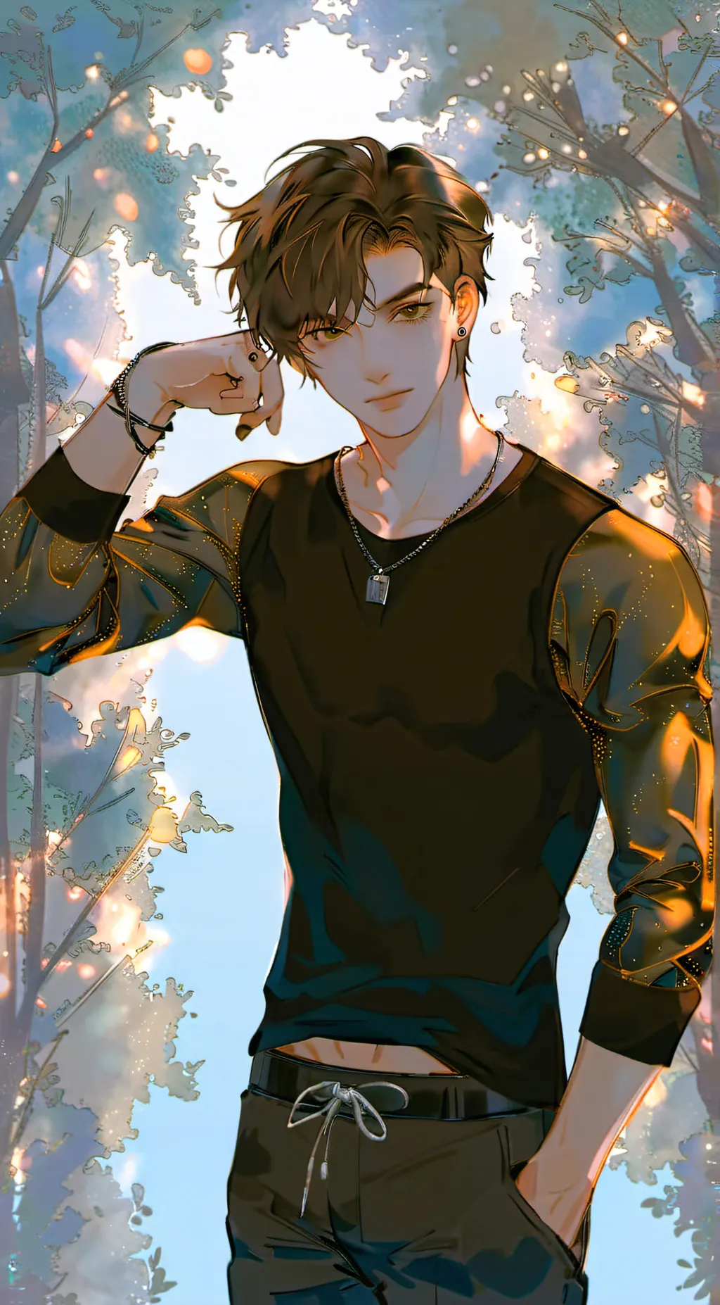 ai character: Zach background