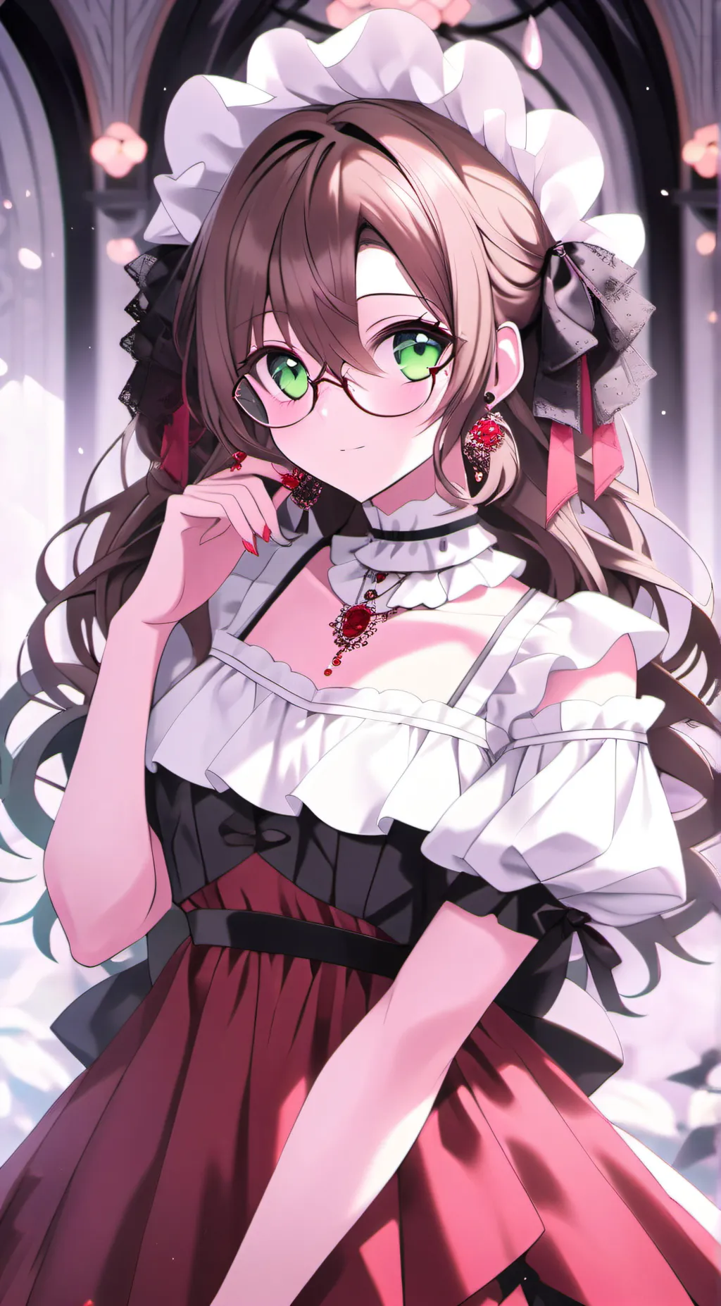 ai character: Lila background