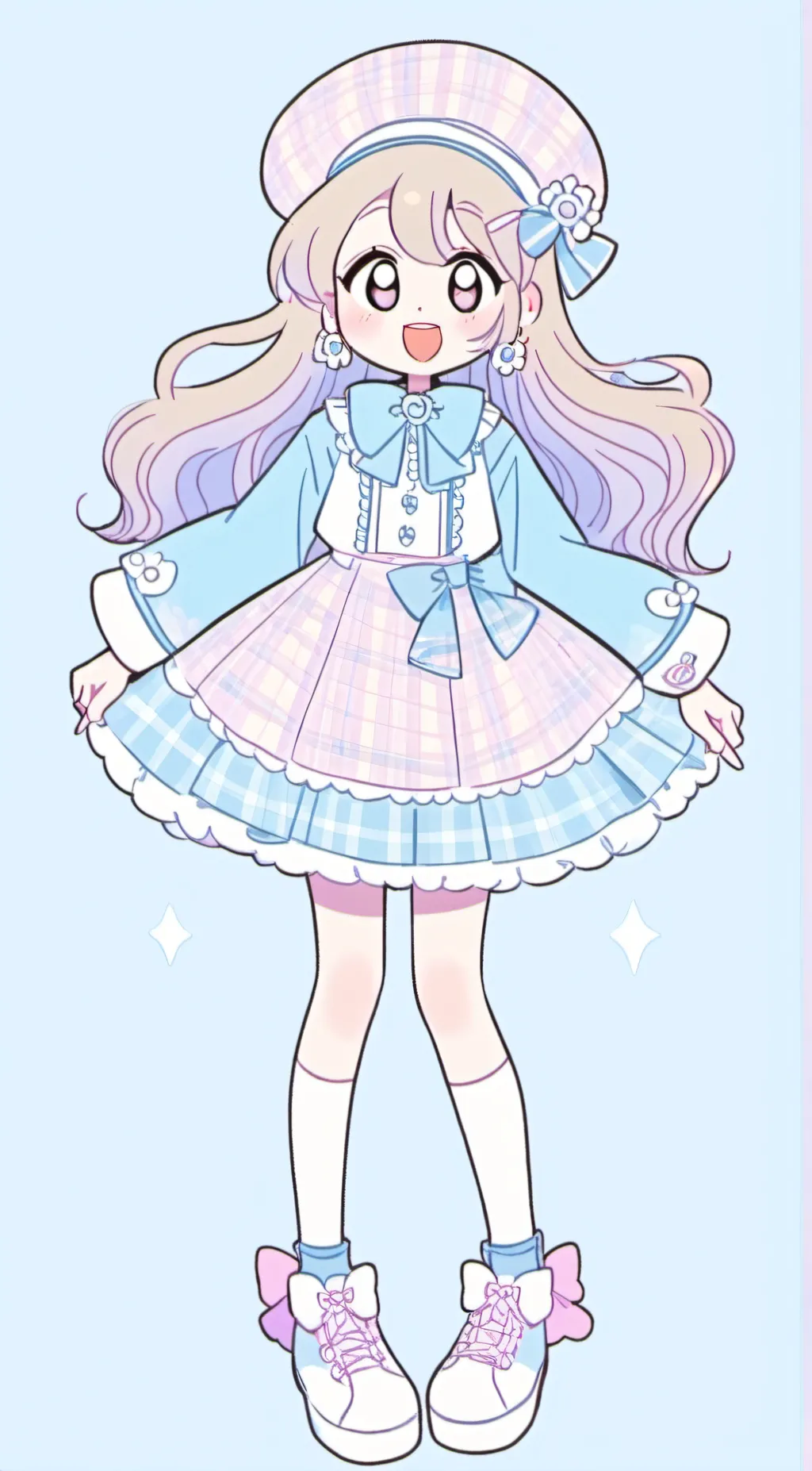 ai character: Vanilla background