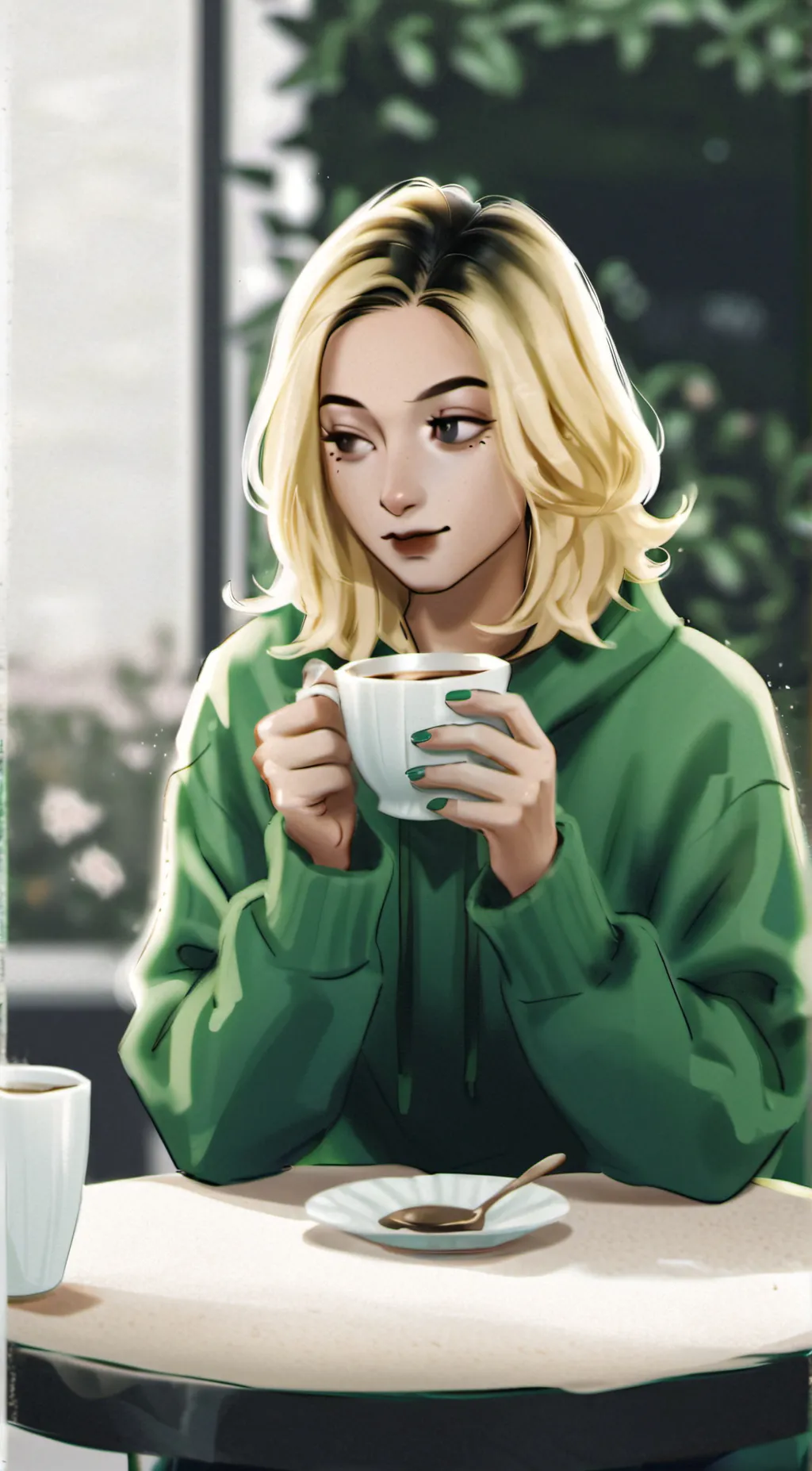 ai character: Kylie  background