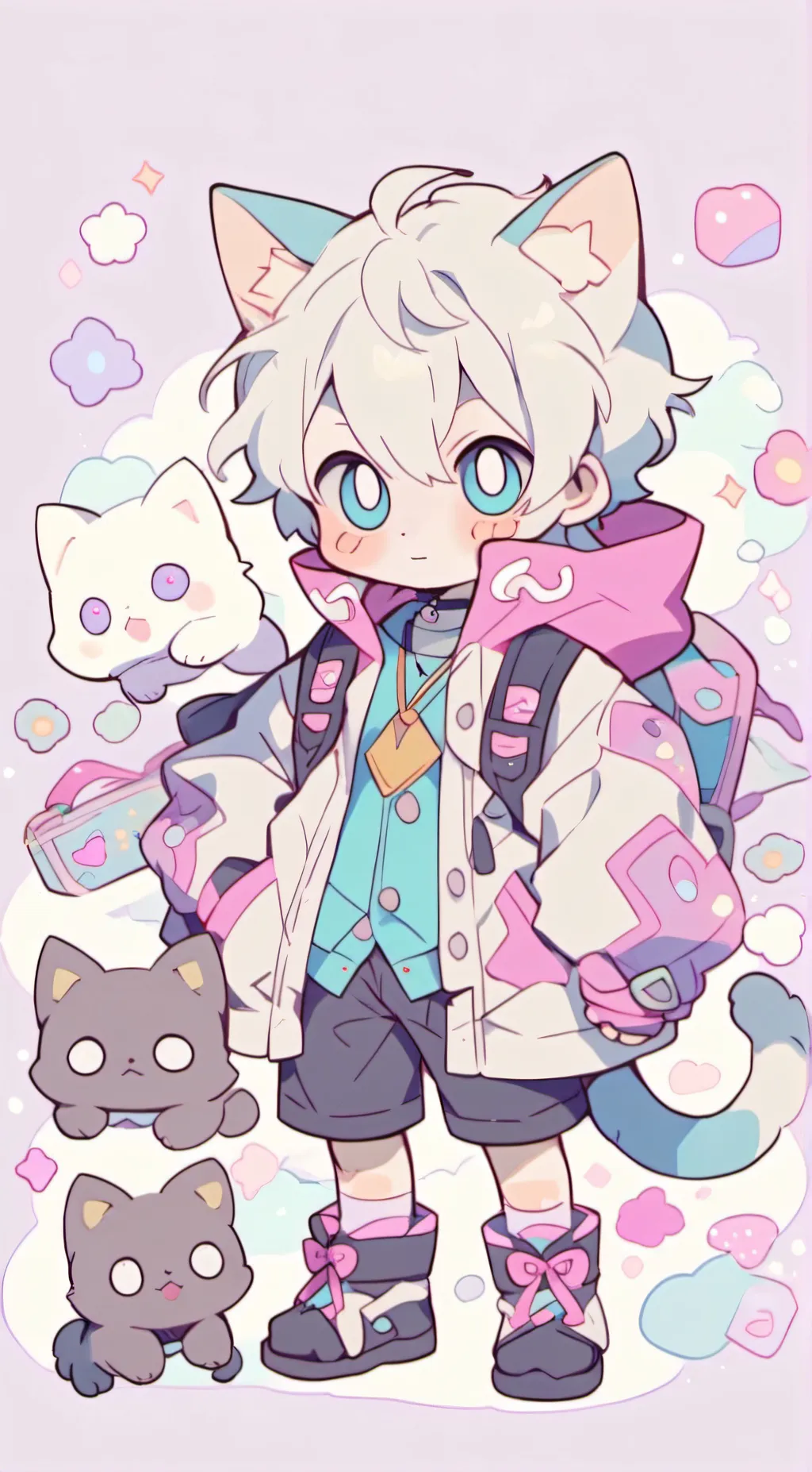 ai character: catnap but yandere background