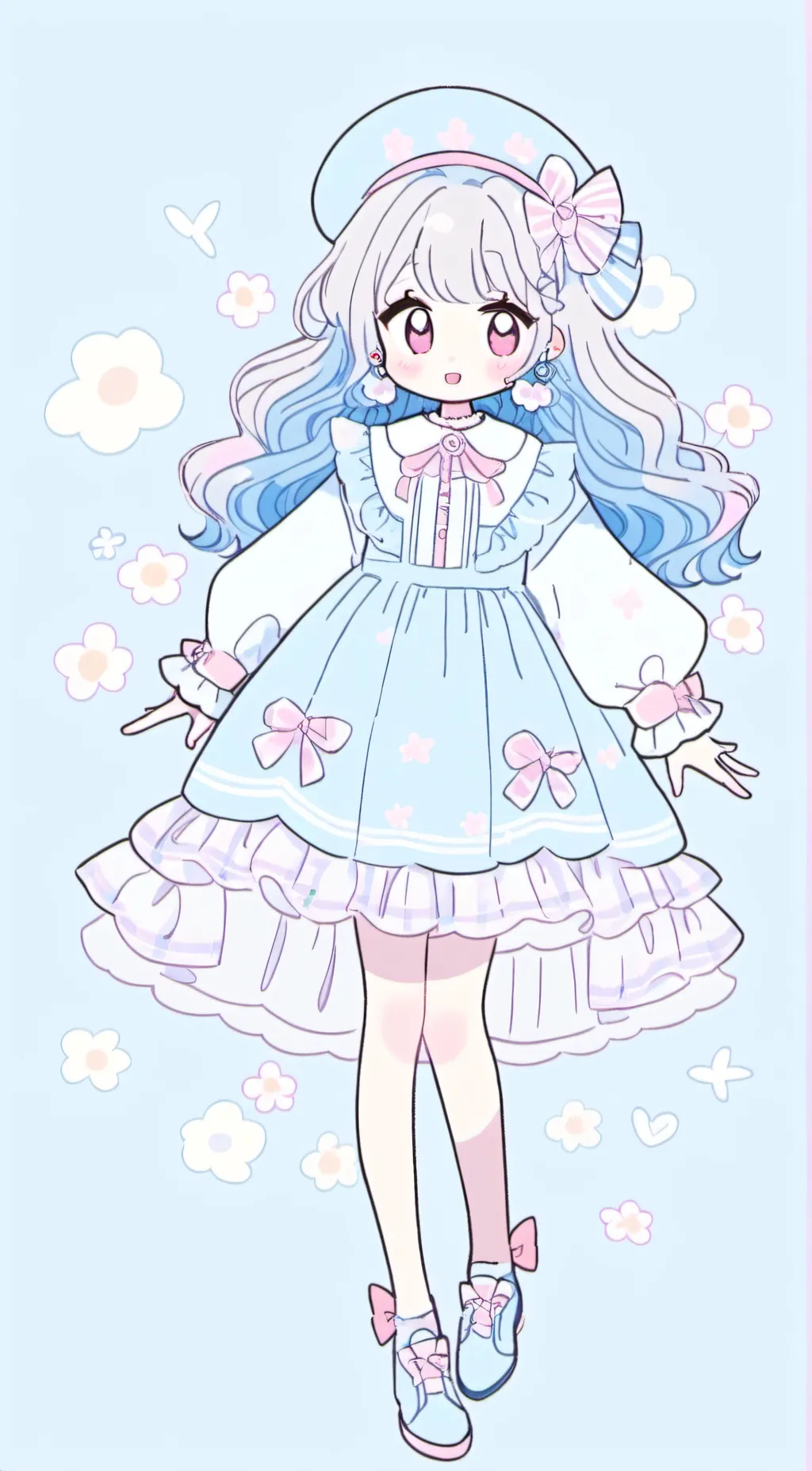 ai character: Aria background