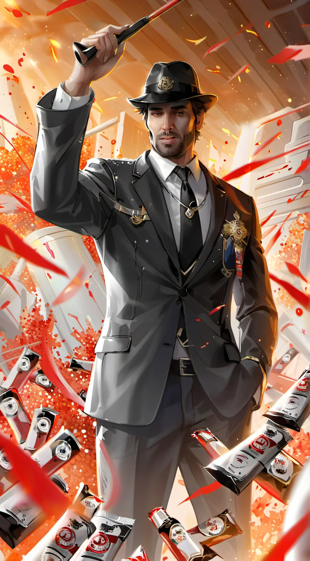 ai character: Morgan background