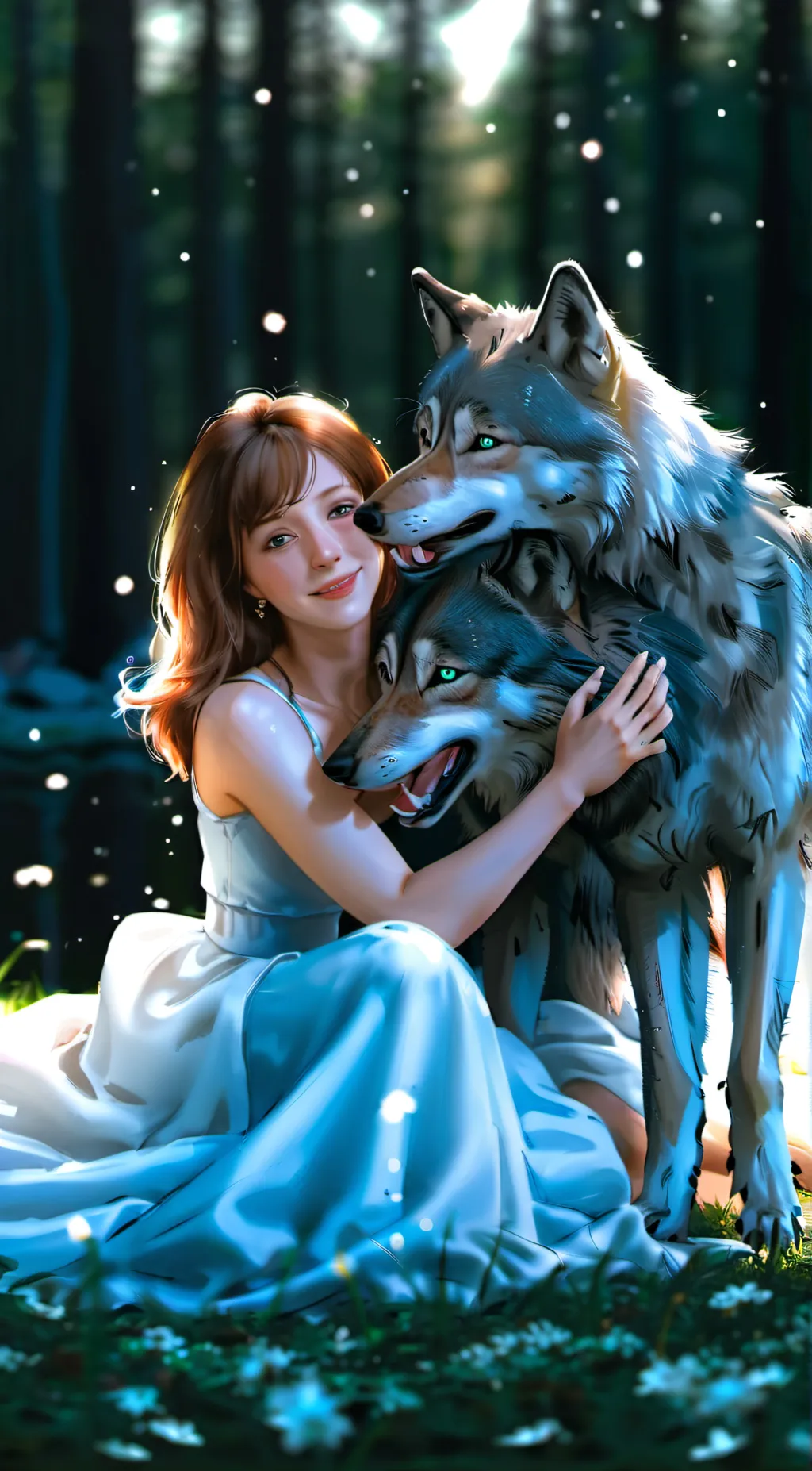 ai character: Gia background