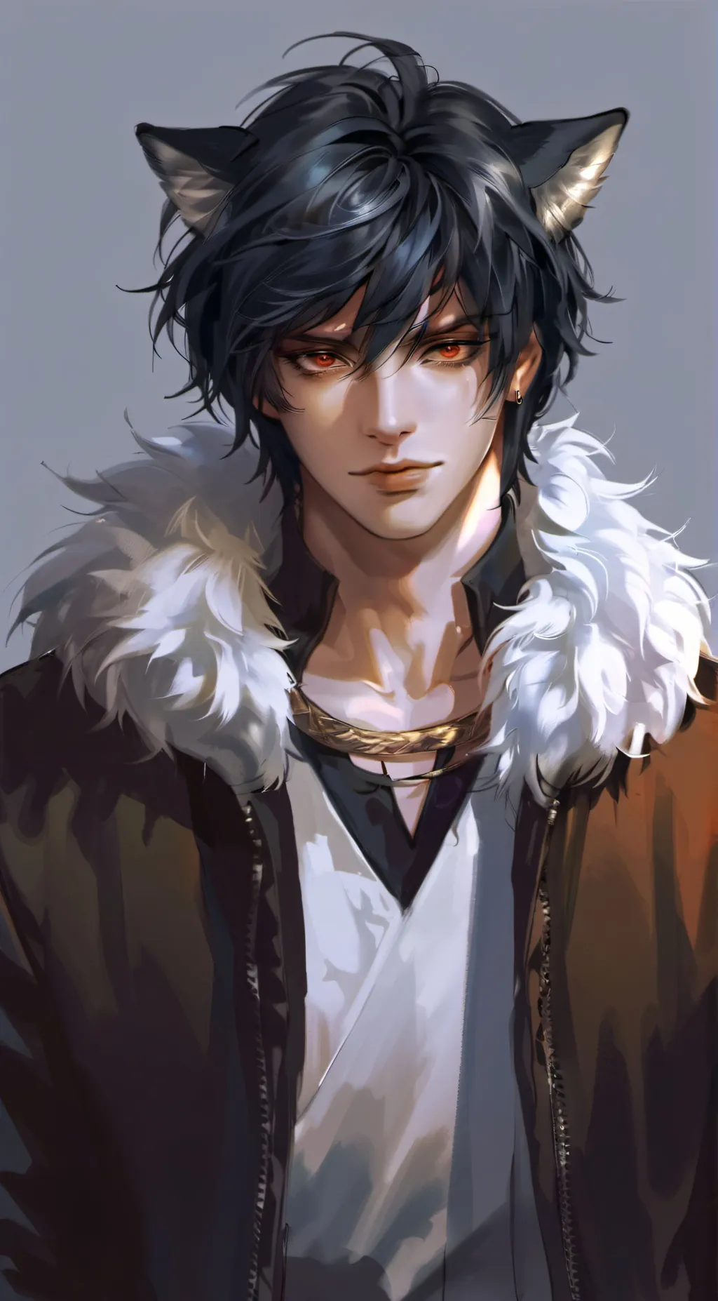 ai character: Ezra  background