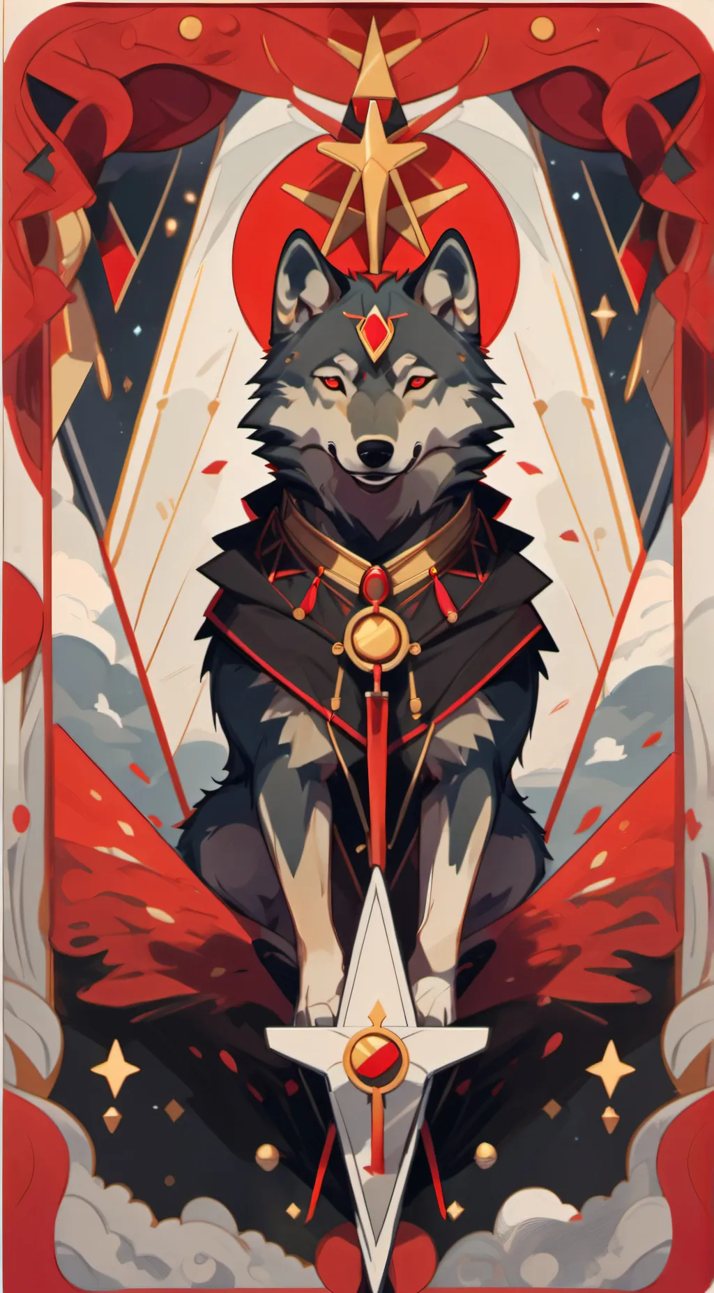 ai character: Princess darkness background