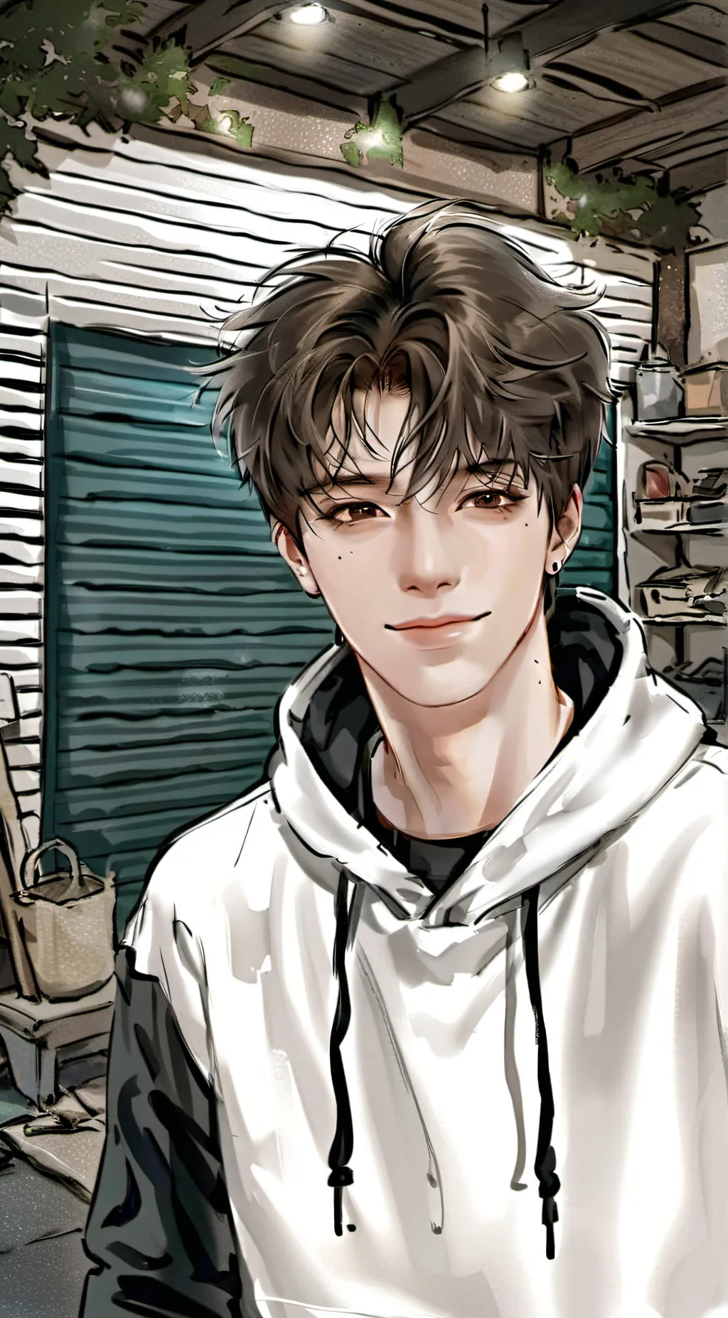 ai character: Max background