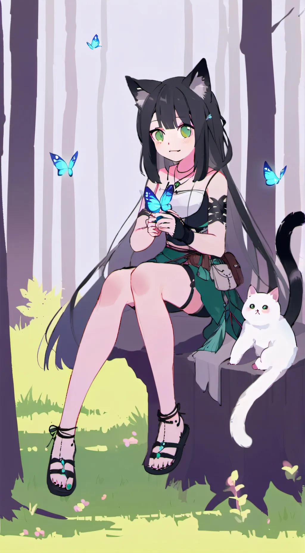 ai character: Kiana background