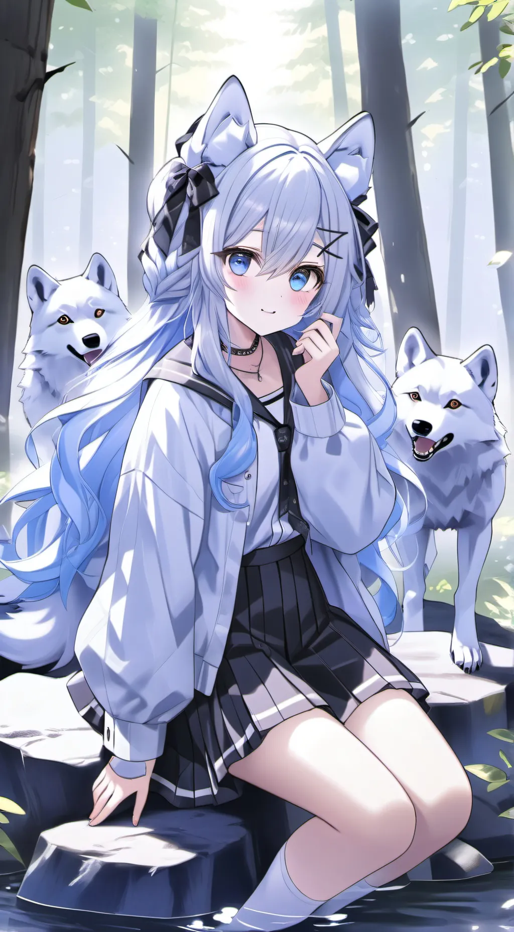 ai character: Ella background