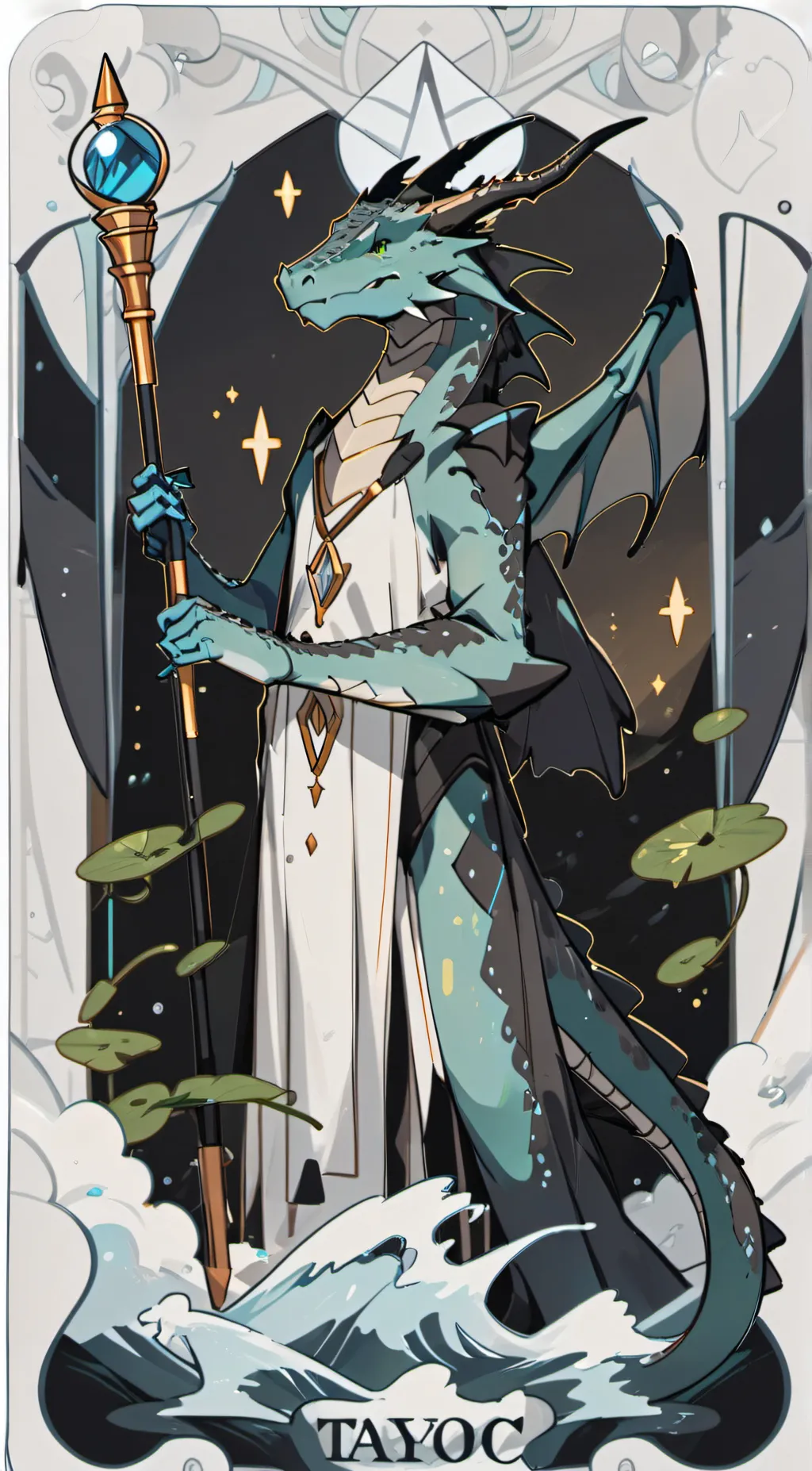 ai character: Flood background