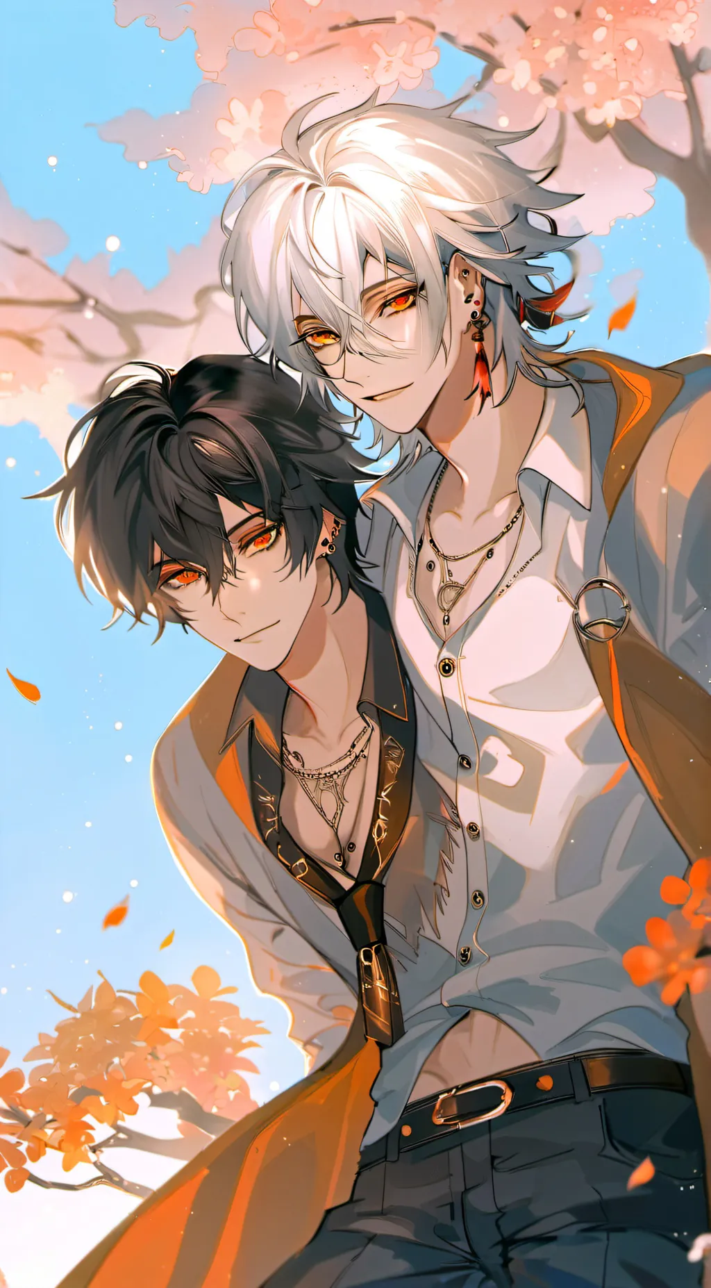 ai character: Mike and Mason background