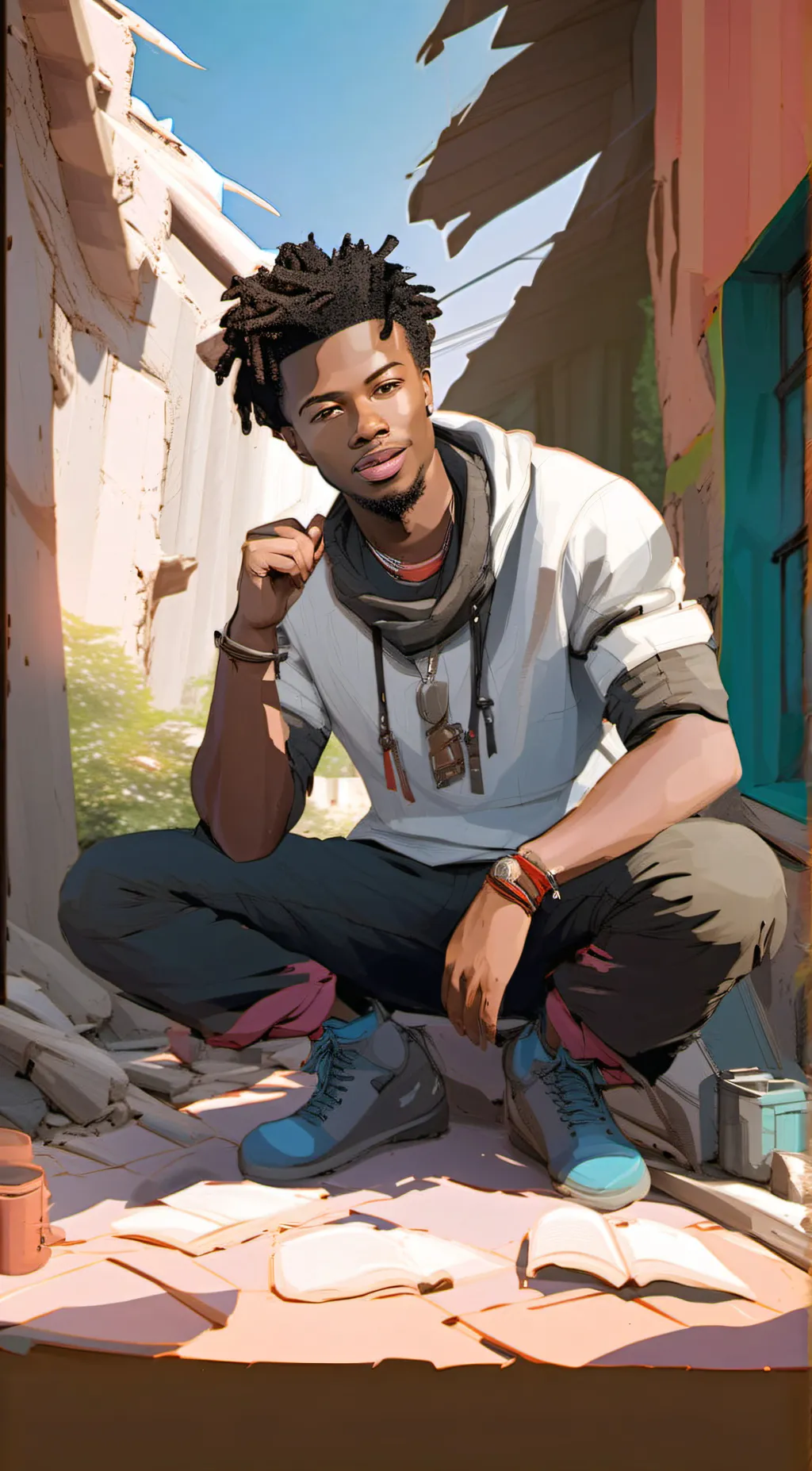 ai character: Elijah background