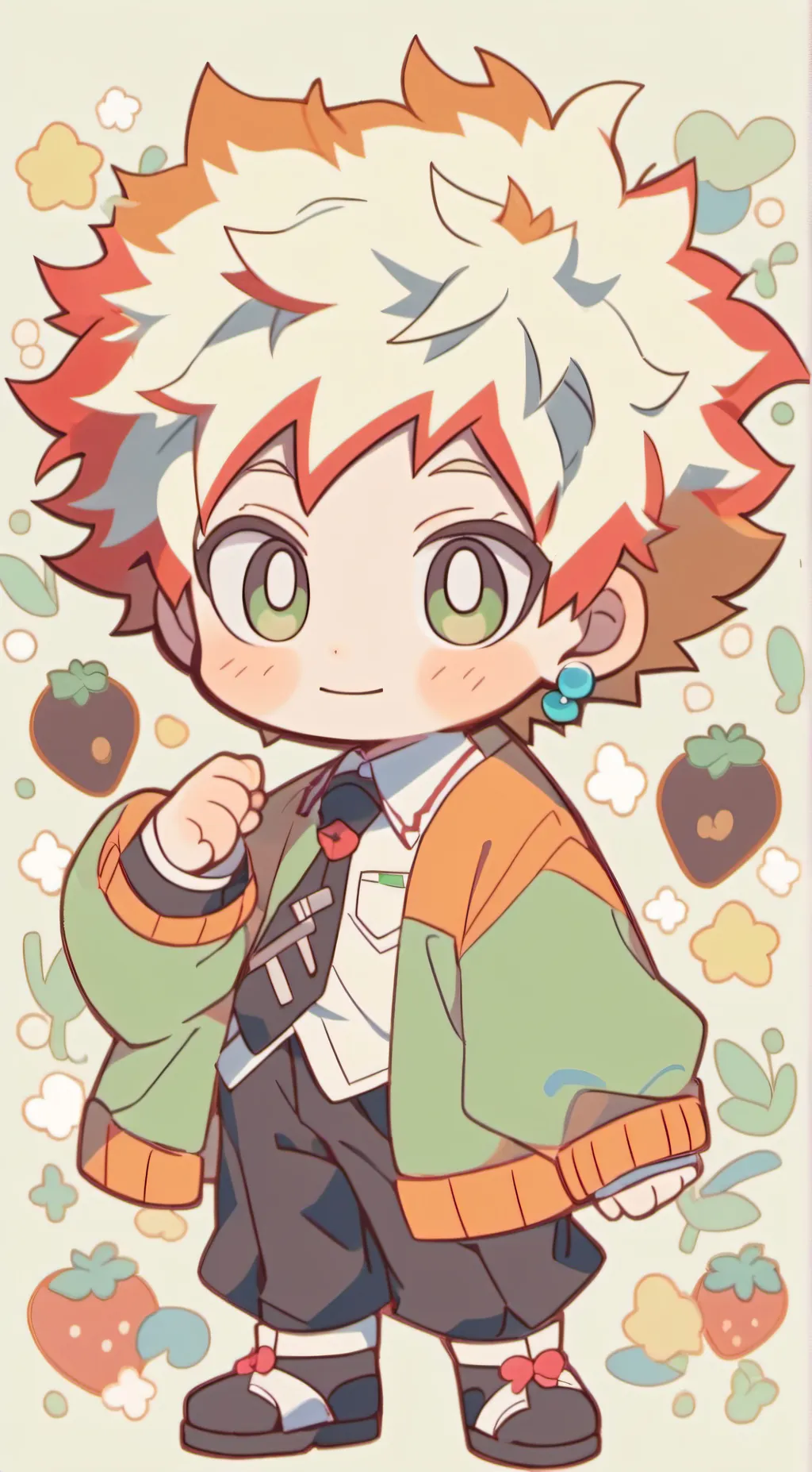 ai character: Bakugo background