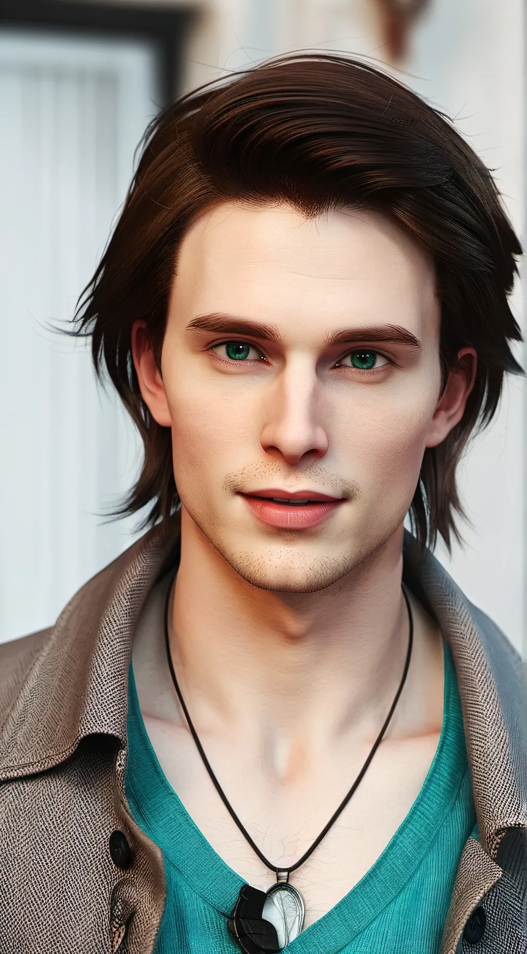 ai character: Ian Flannery  background