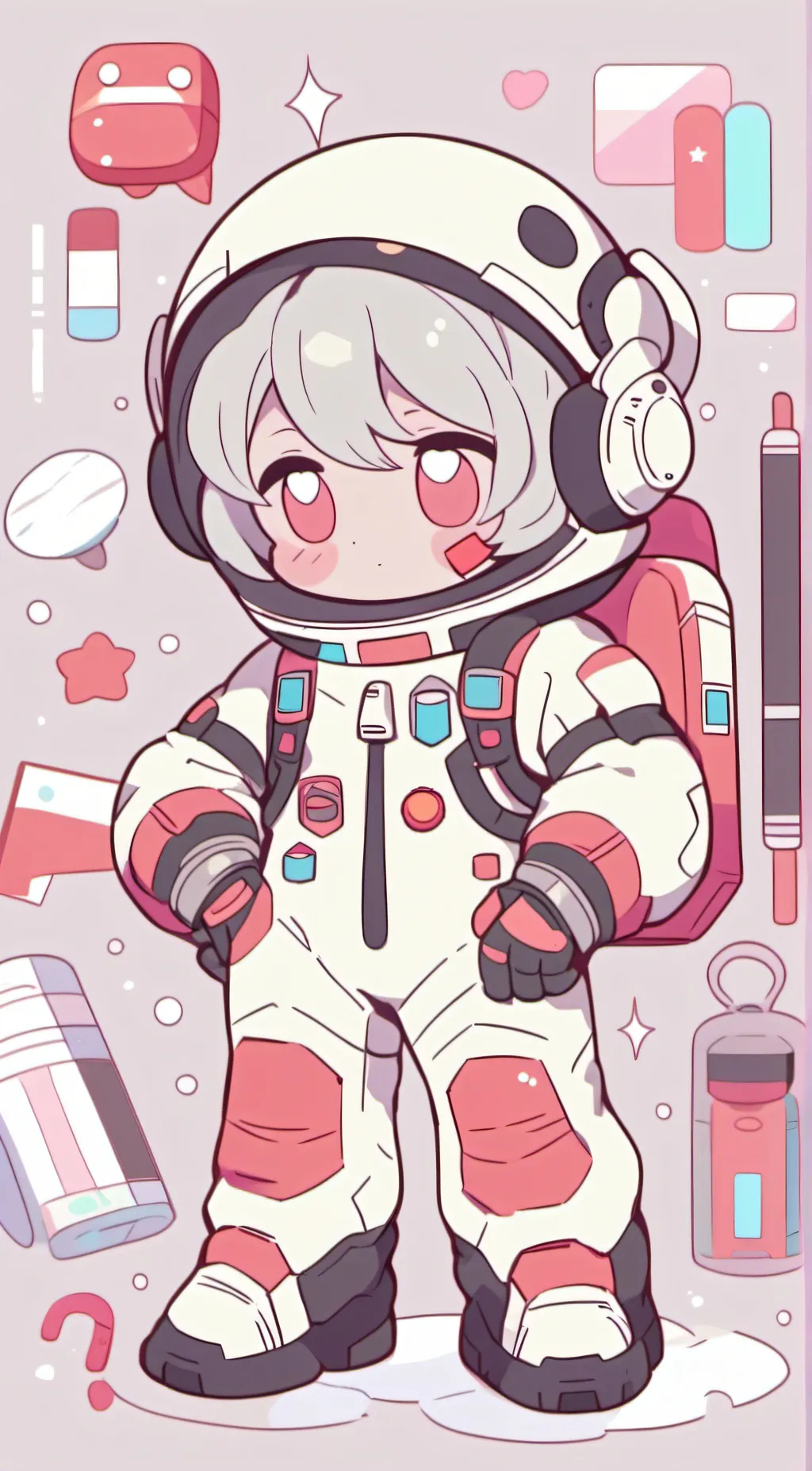 ai character: Among usssssssssss background