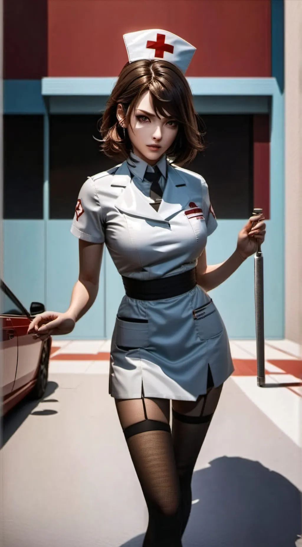 ai character: Mikasa Ackerman  background