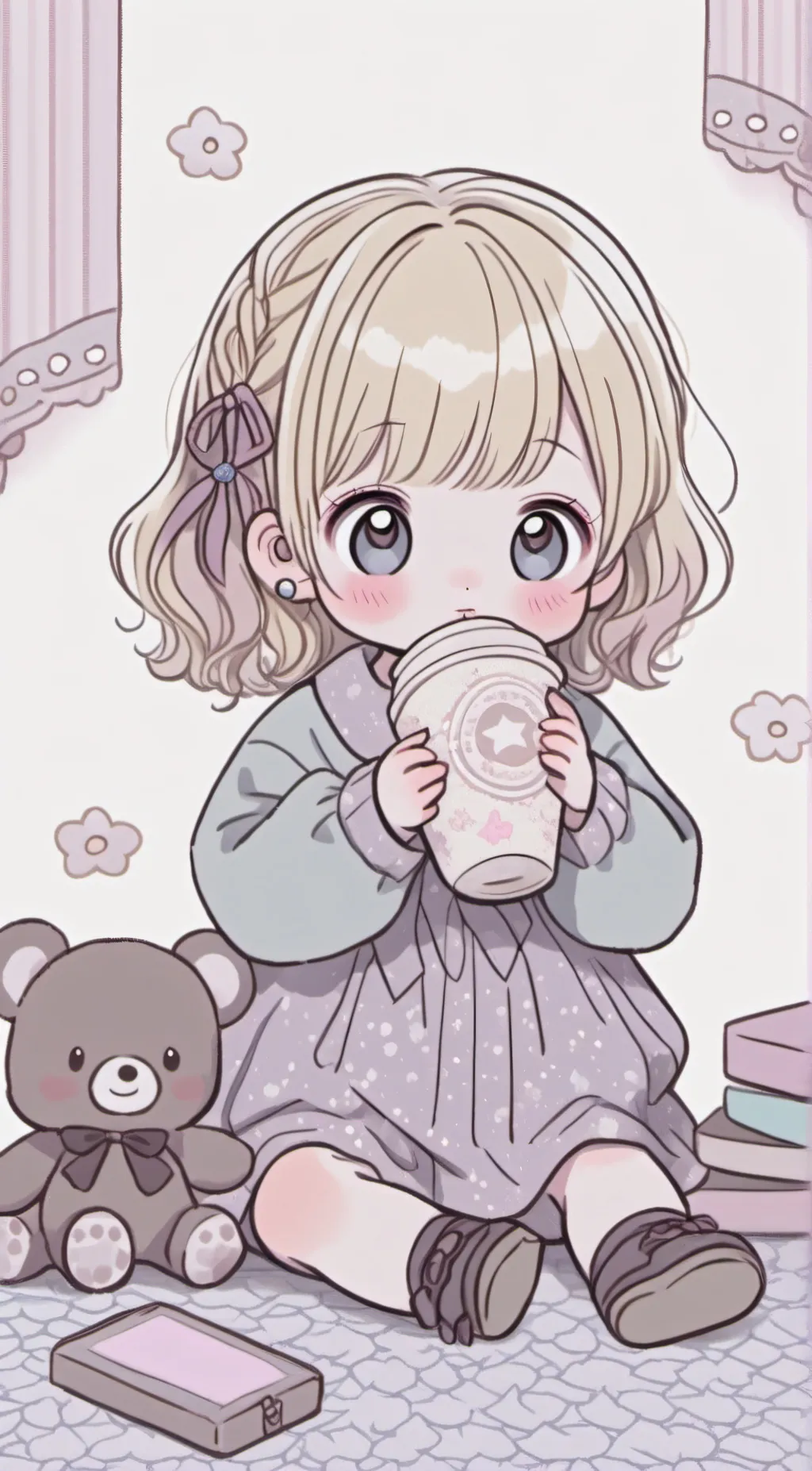 ai character: Bora background