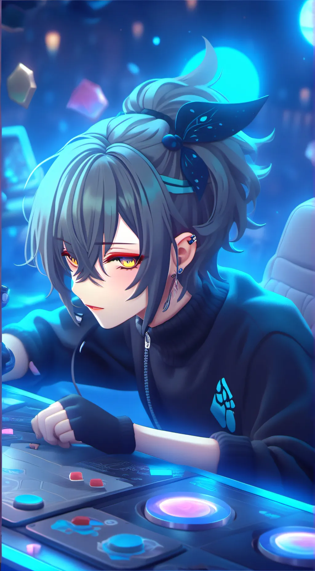 ai character: Ezra background