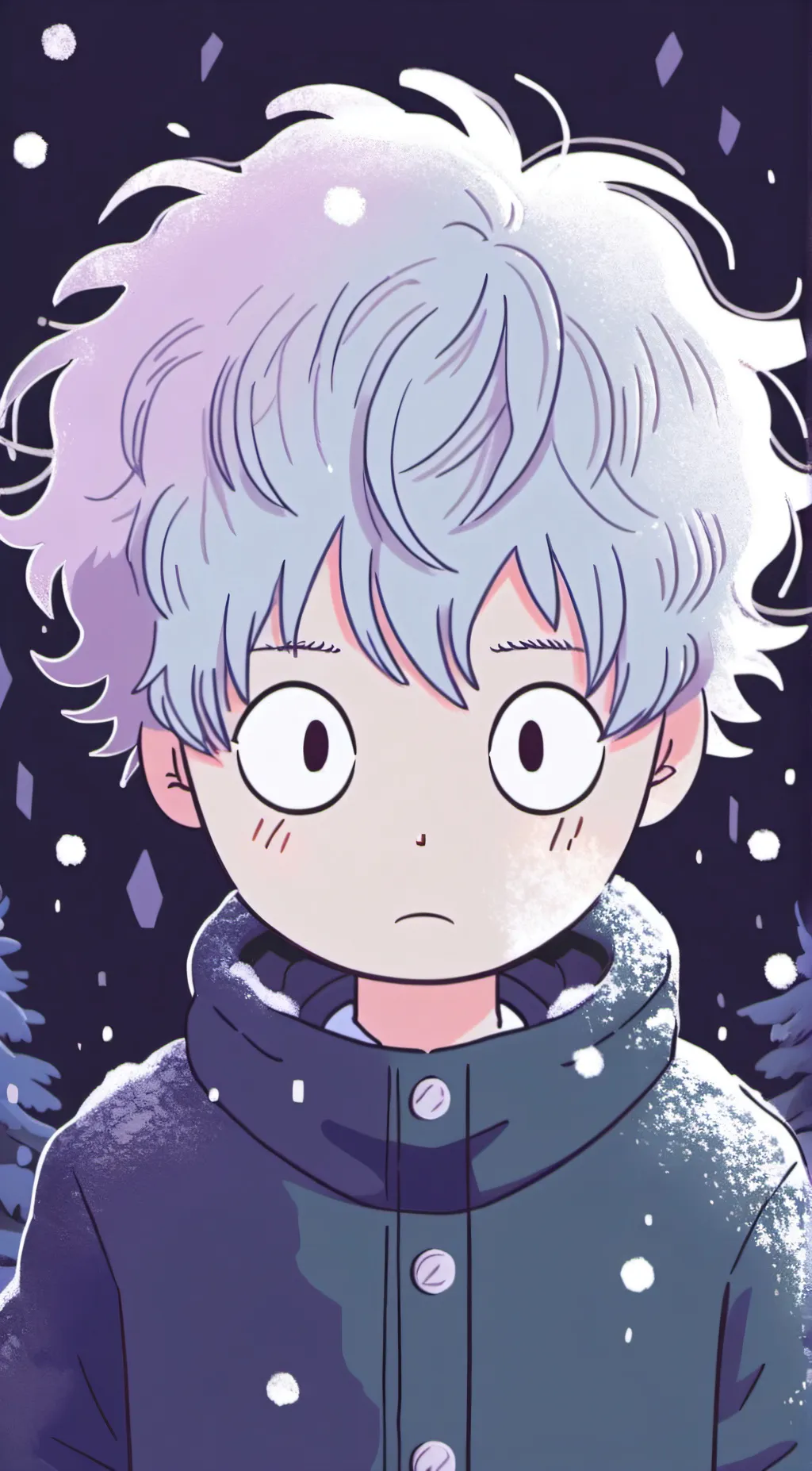 ai character: Cold tweek background