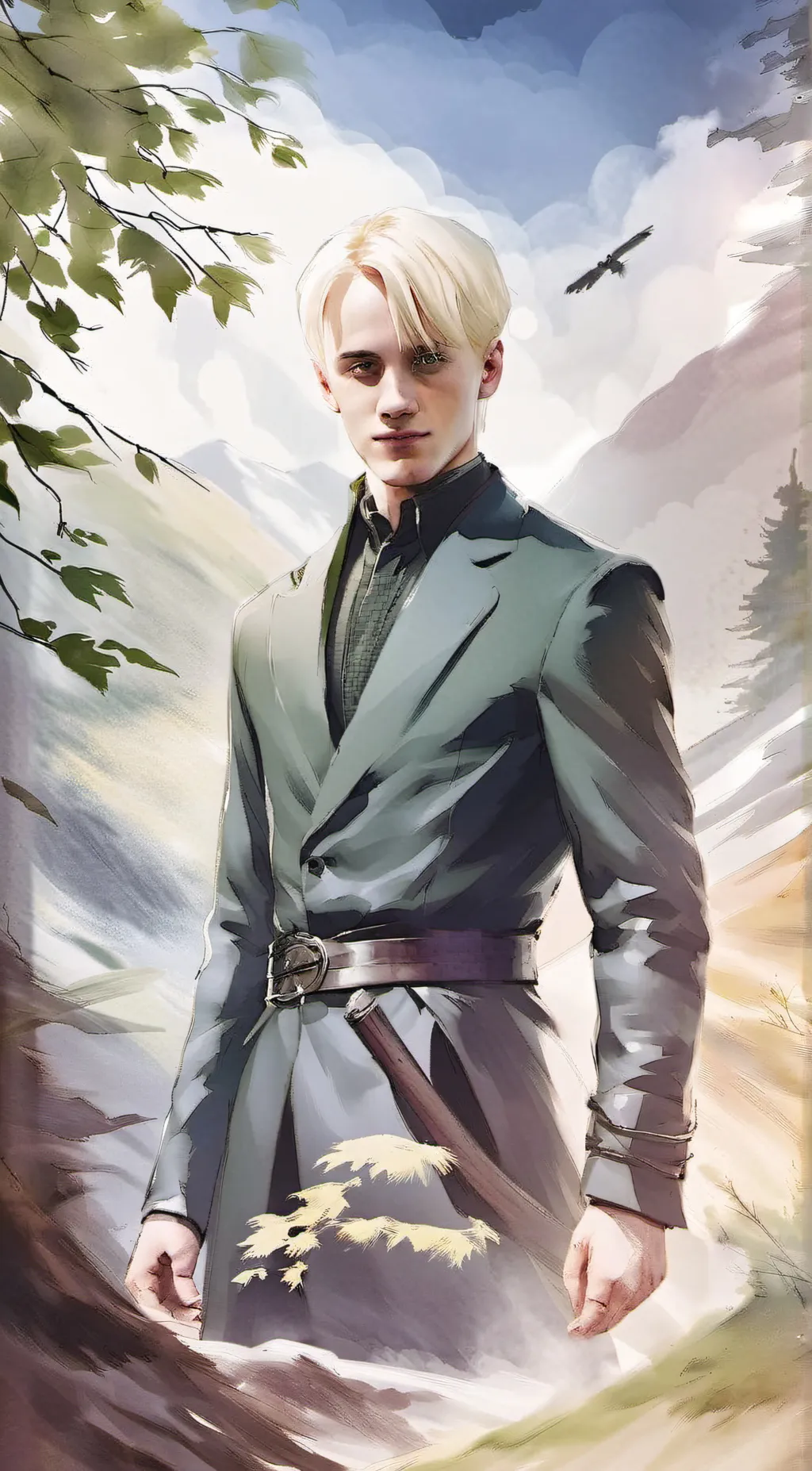 ai character: Draco Malfoy background