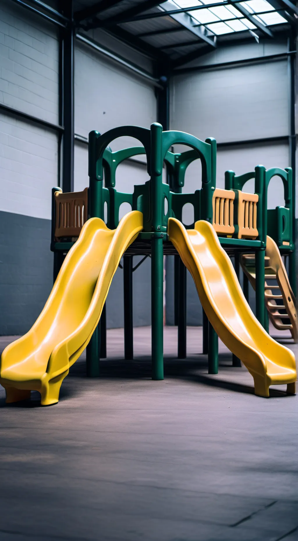 ai character: smiling critters background