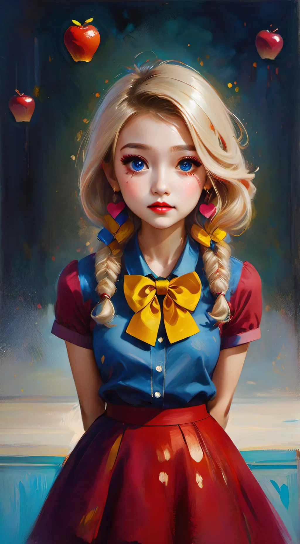 ai character: Ms delight background