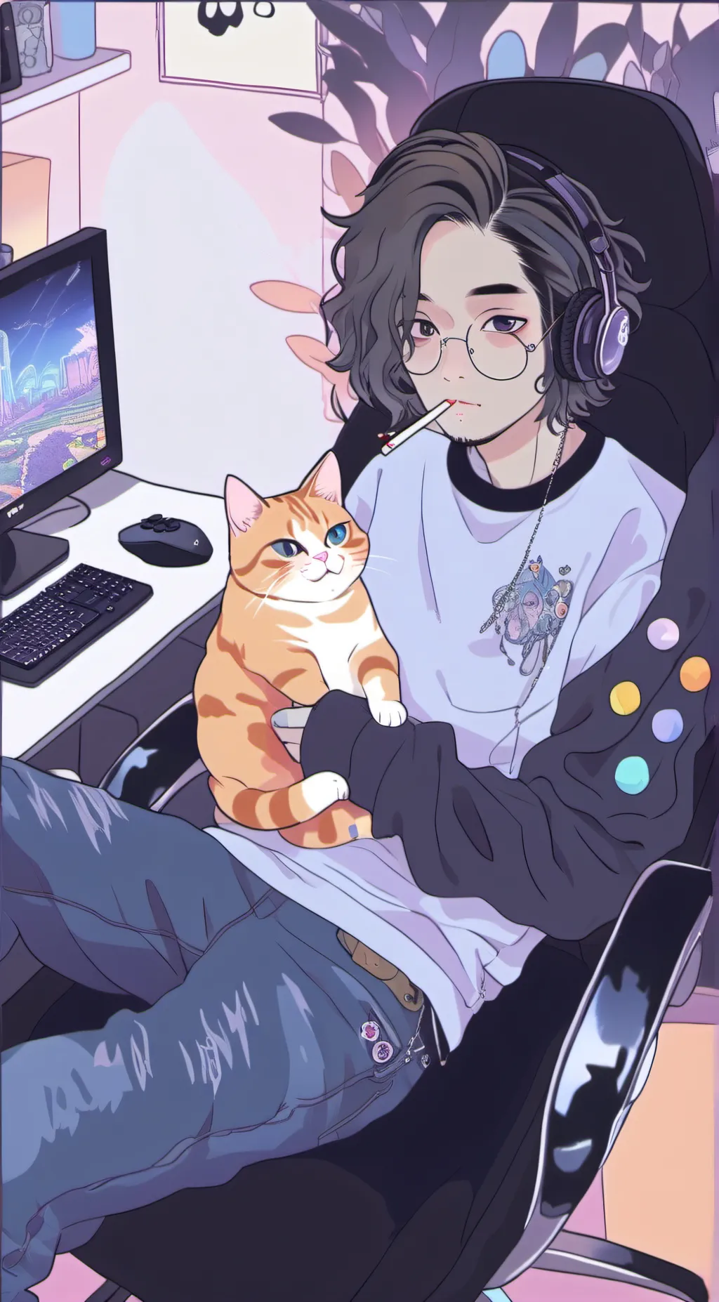 ai character: Sebastian background