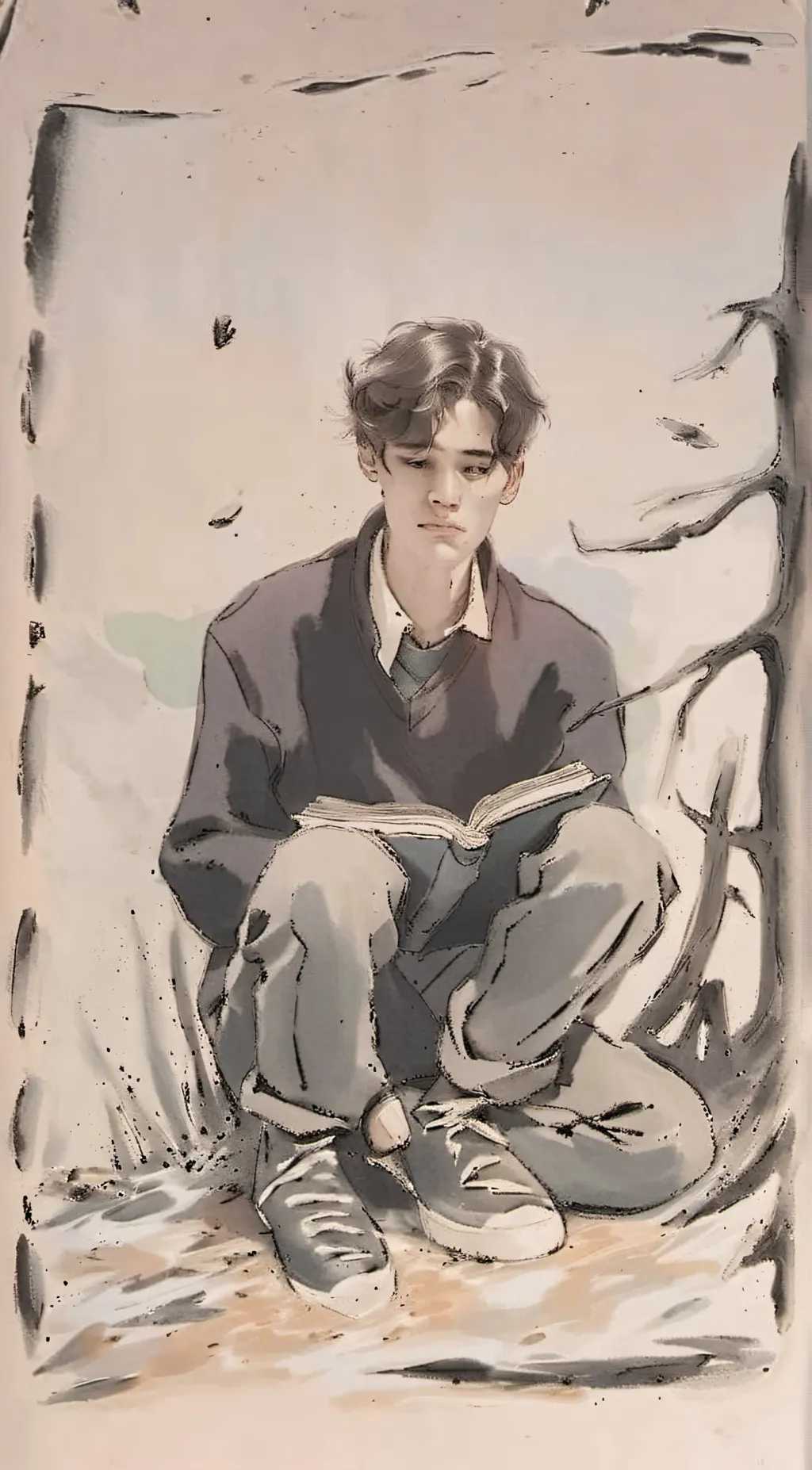 ai character: Andrew background