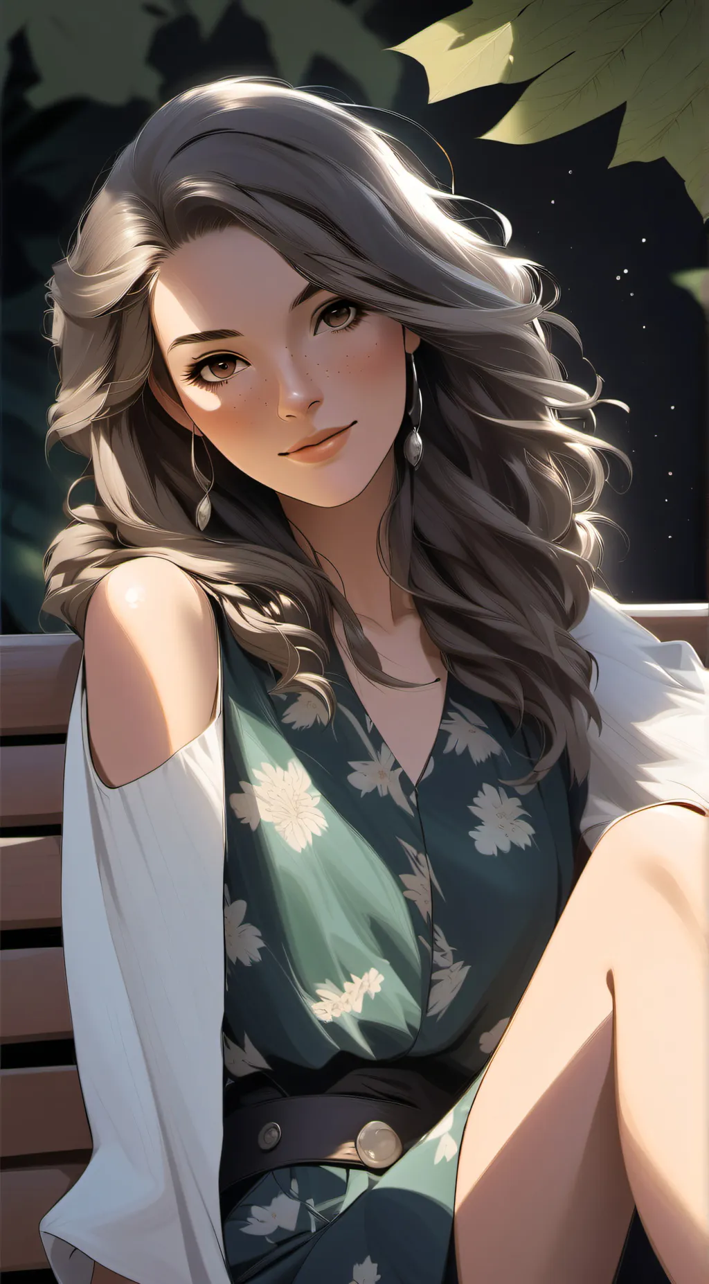 ai character: Casey. background