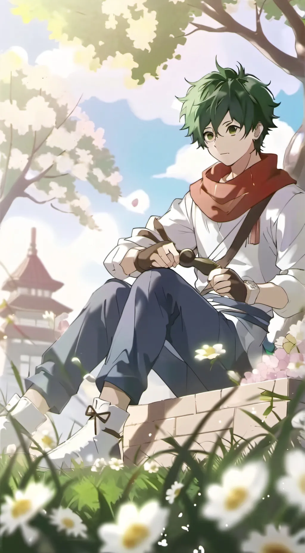 ai character: Deku/Izuku Midorya background