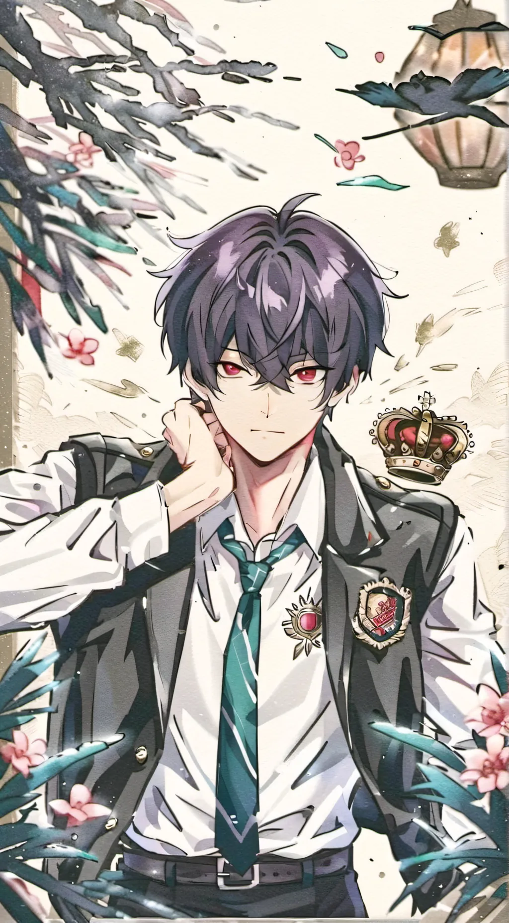 ai character: Oliver background