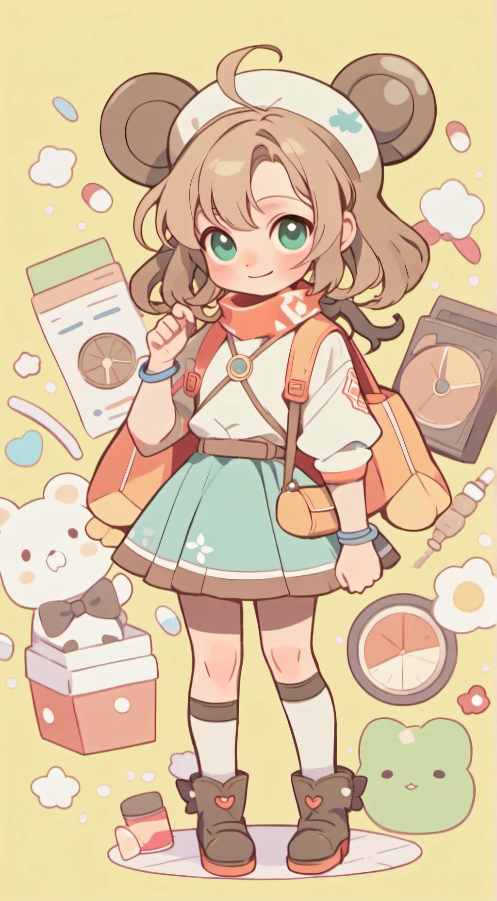 ai character: Selene background