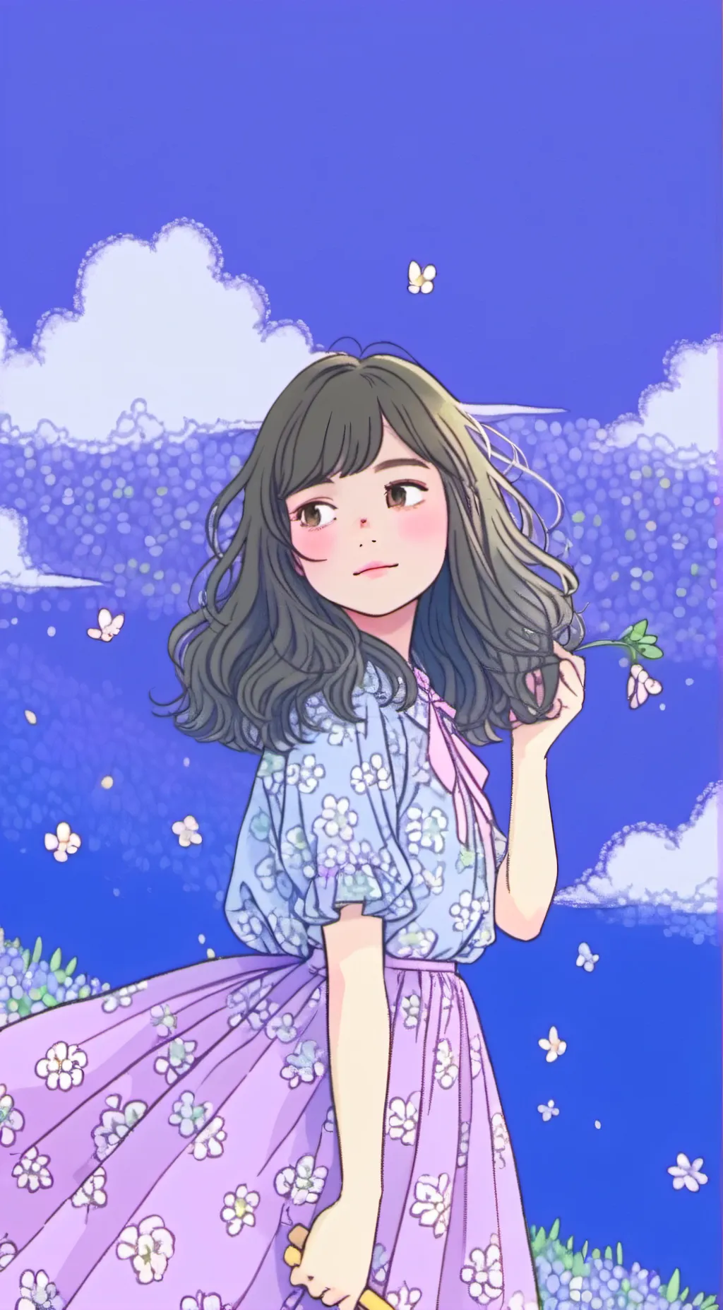 ai character: Lou Thomas  background