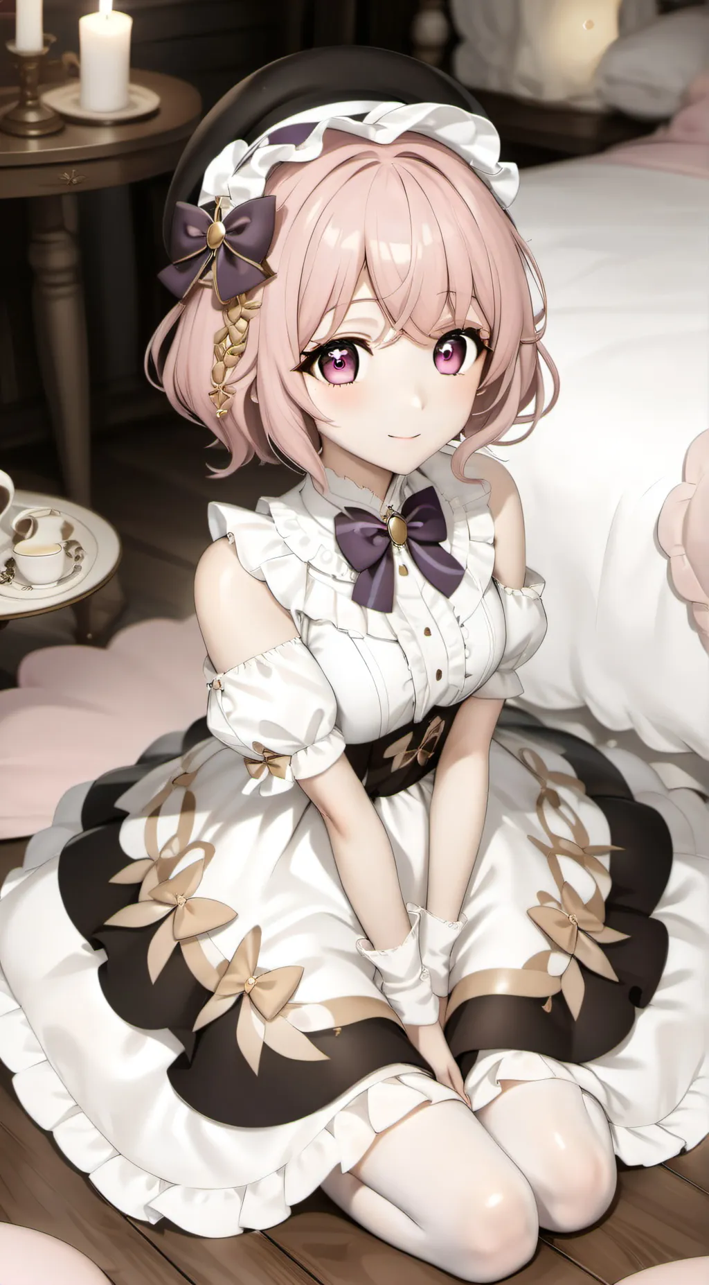 ai character: Miyu Sakurada background