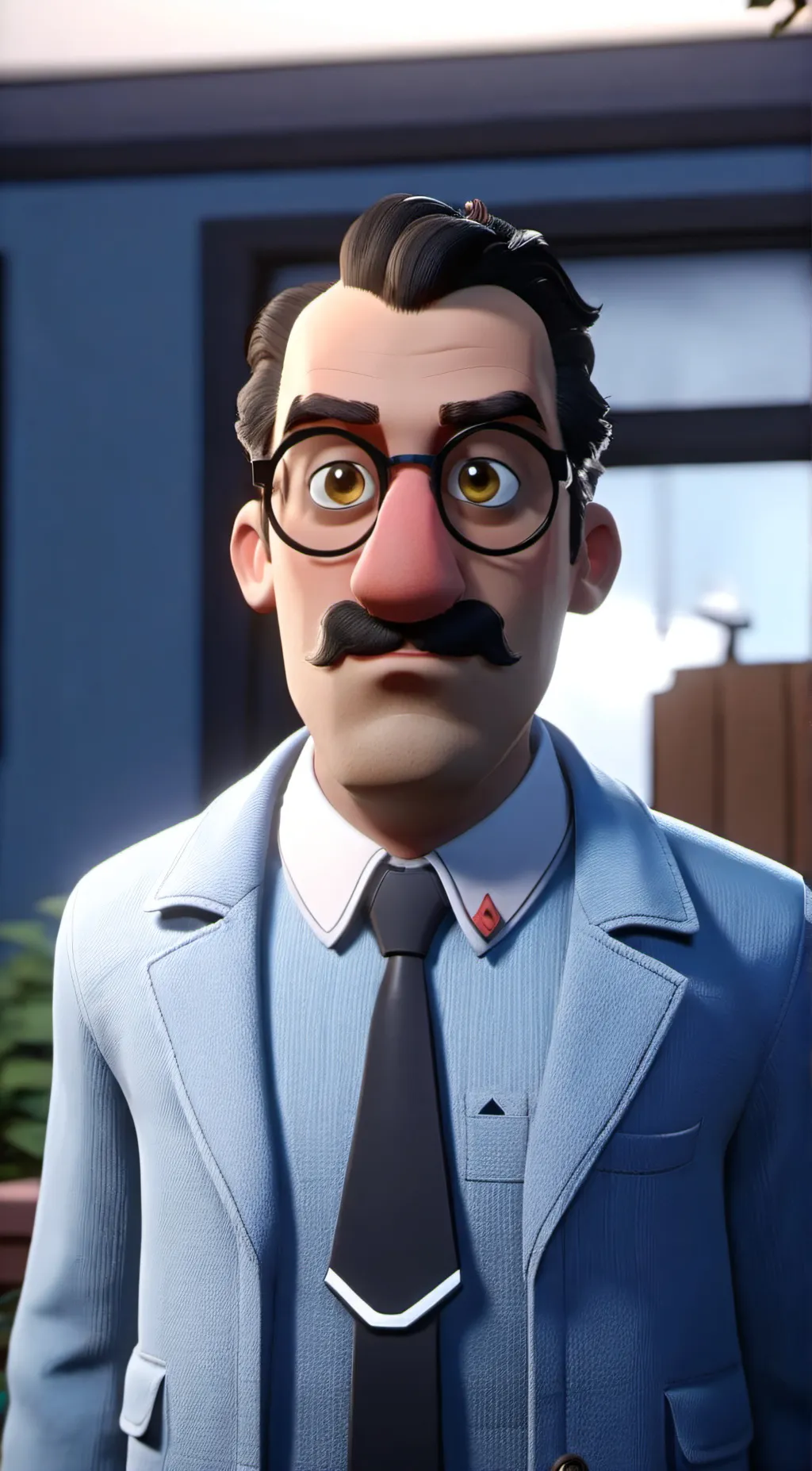 ai character: Mr Peterson background