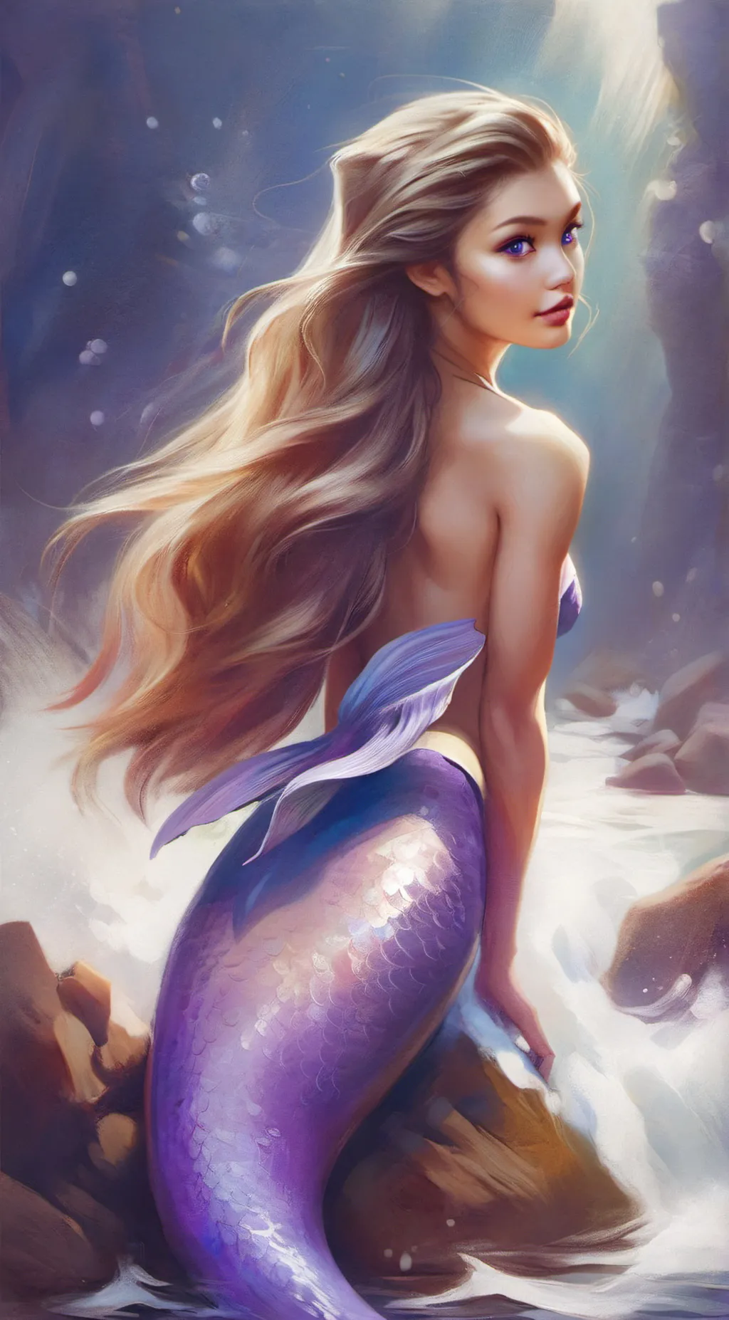 ai character: Ebony background